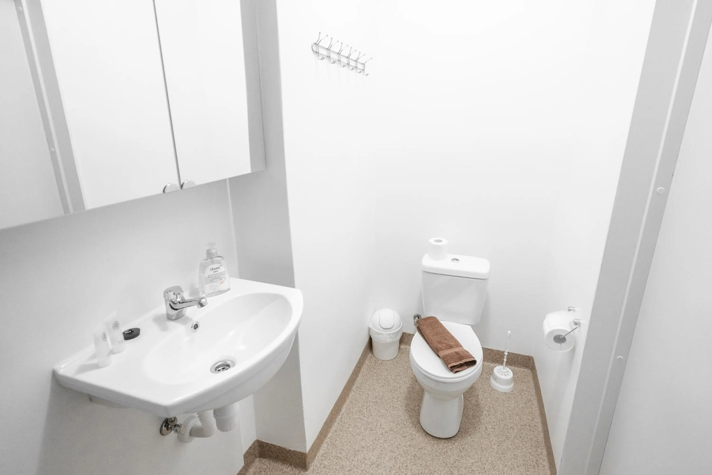 Shower in Riga Academic Guest House