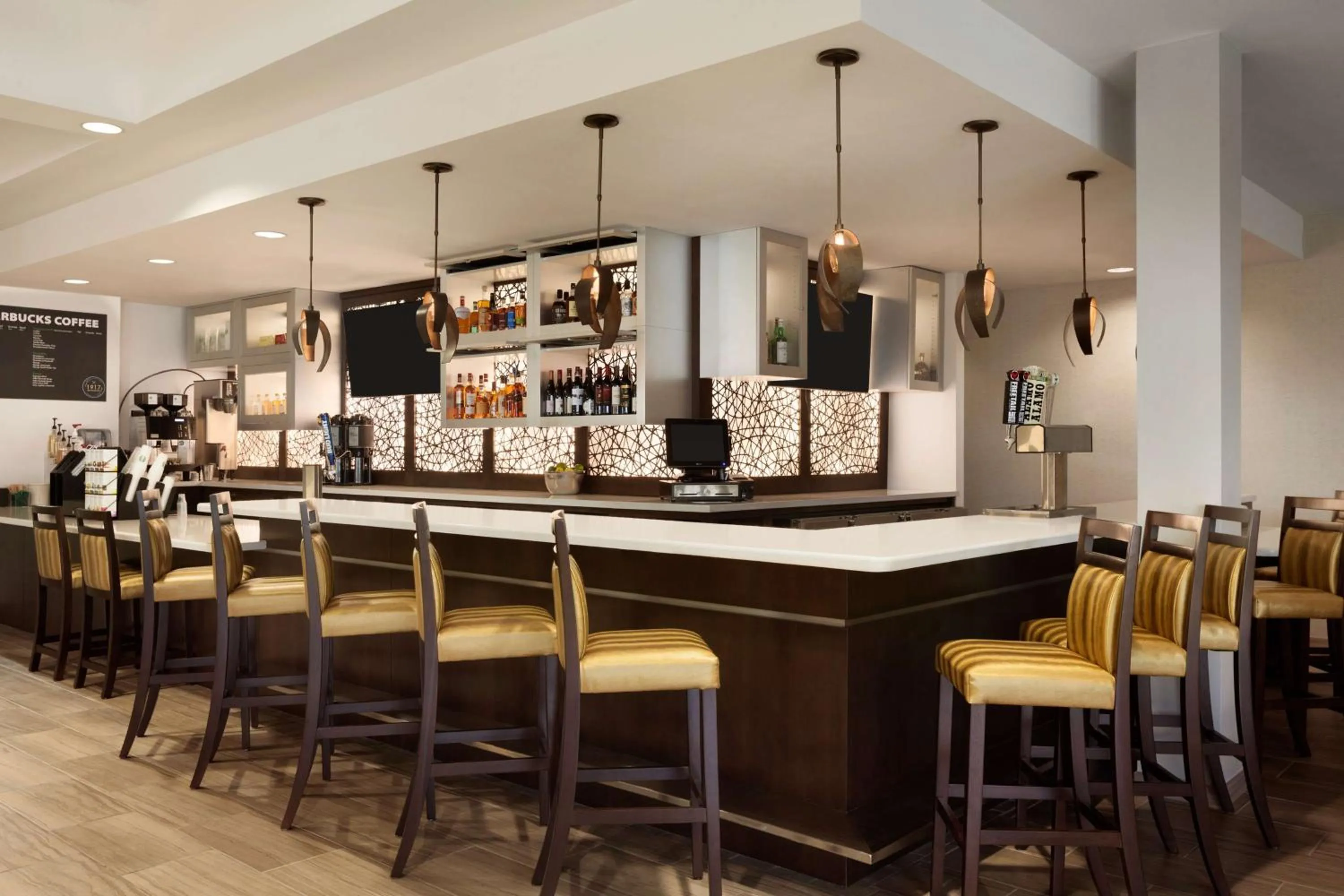 Lounge or bar in Embassy Suites San Antonio Brooks City Base Hotel & Spa