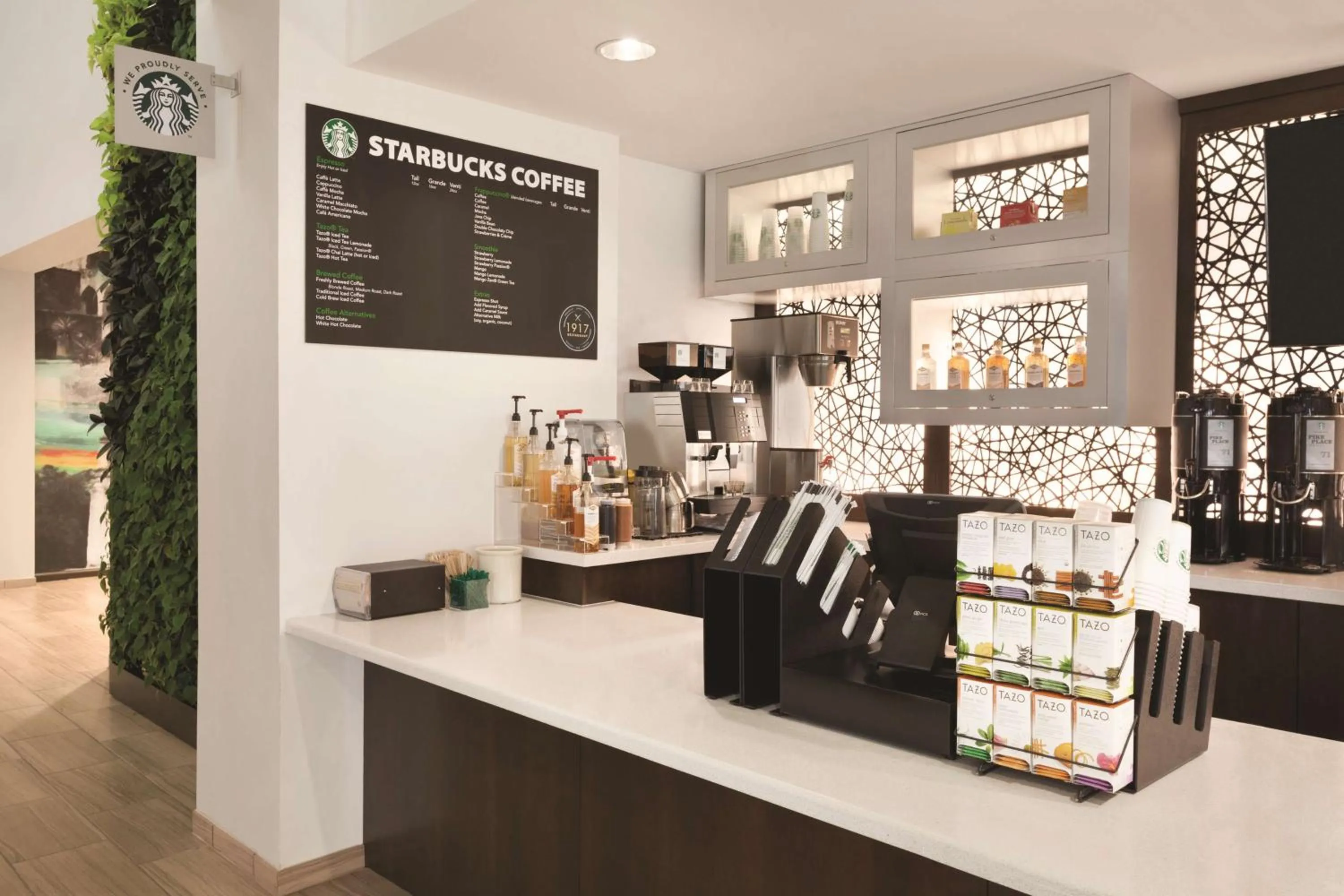 Restaurant/places to eat in Embassy Suites San Antonio Brooks City Base Hotel & Spa