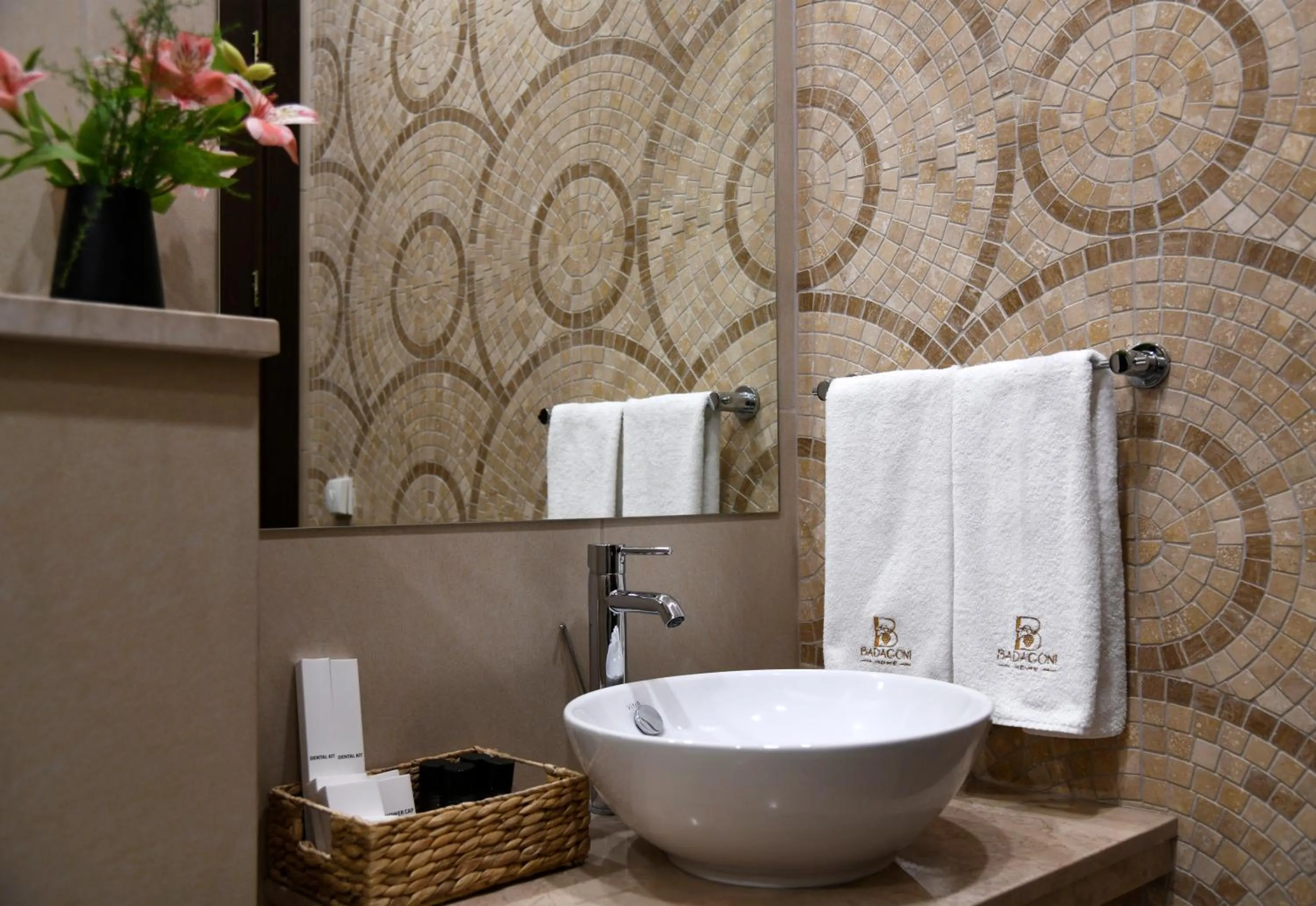 Shower in Badagoni Boutique Hotel Rustaveli