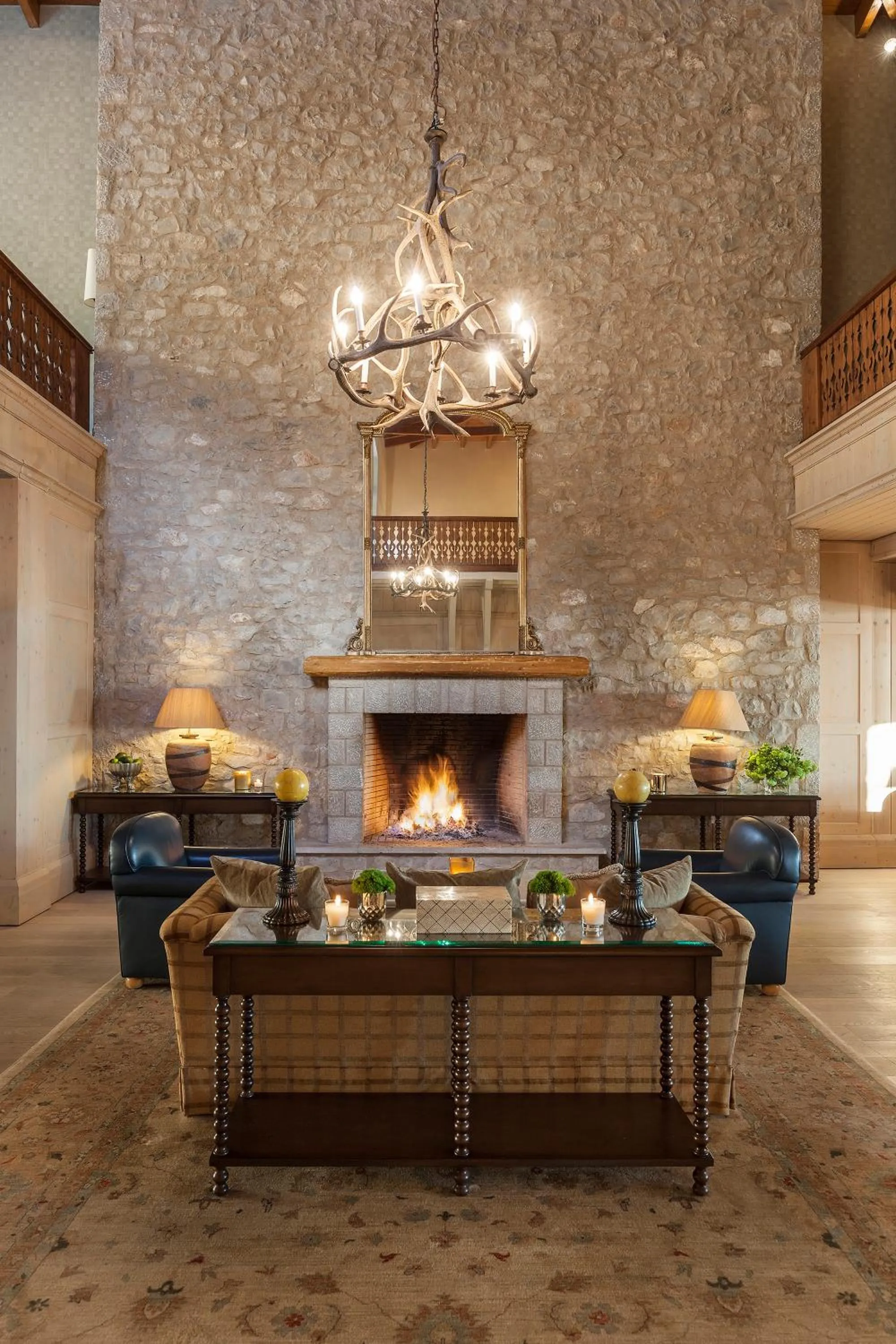 Lobby or reception in Santa Marina Arachova Resort & Spa