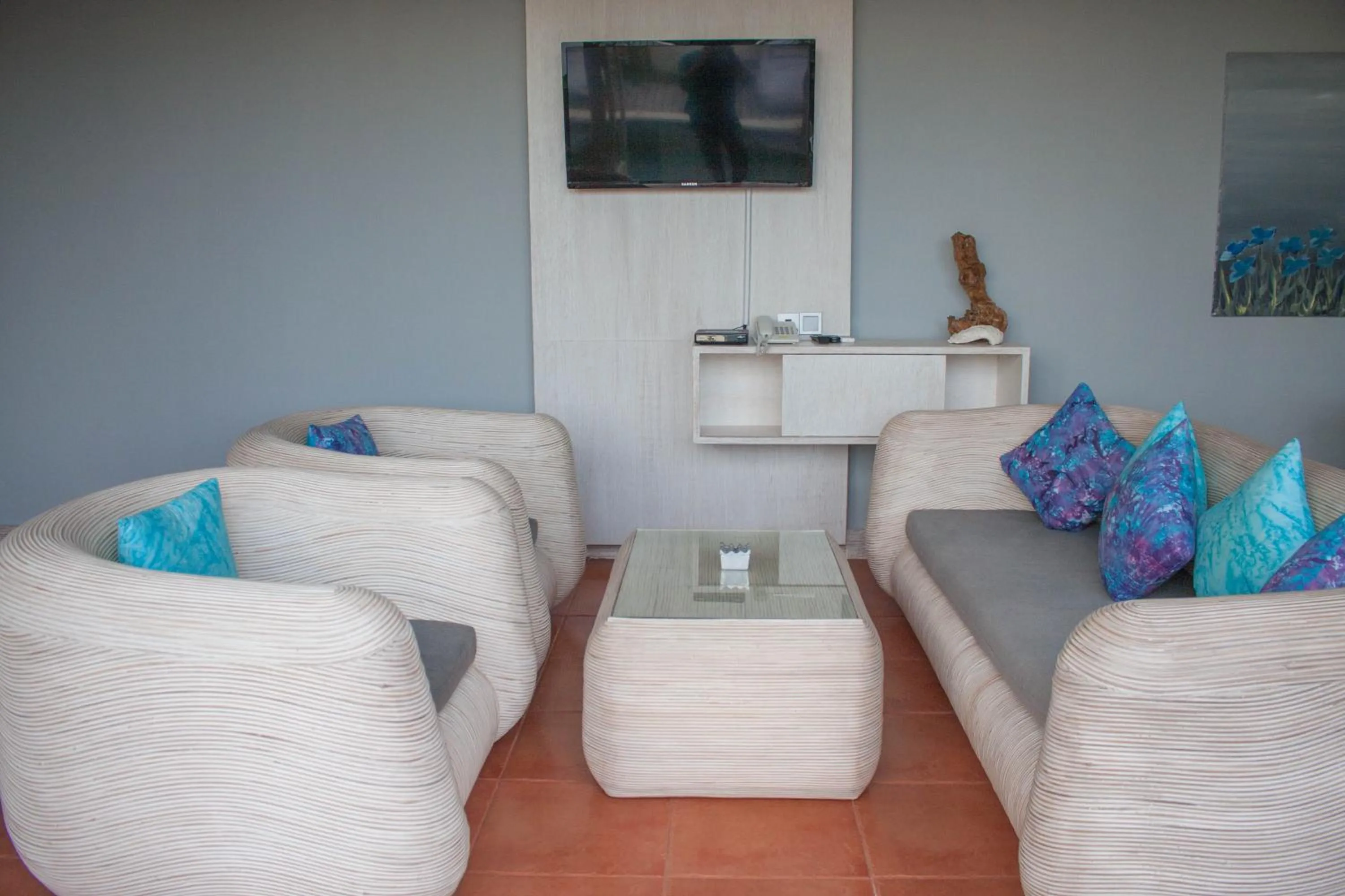 Living room in The Suites Lombok