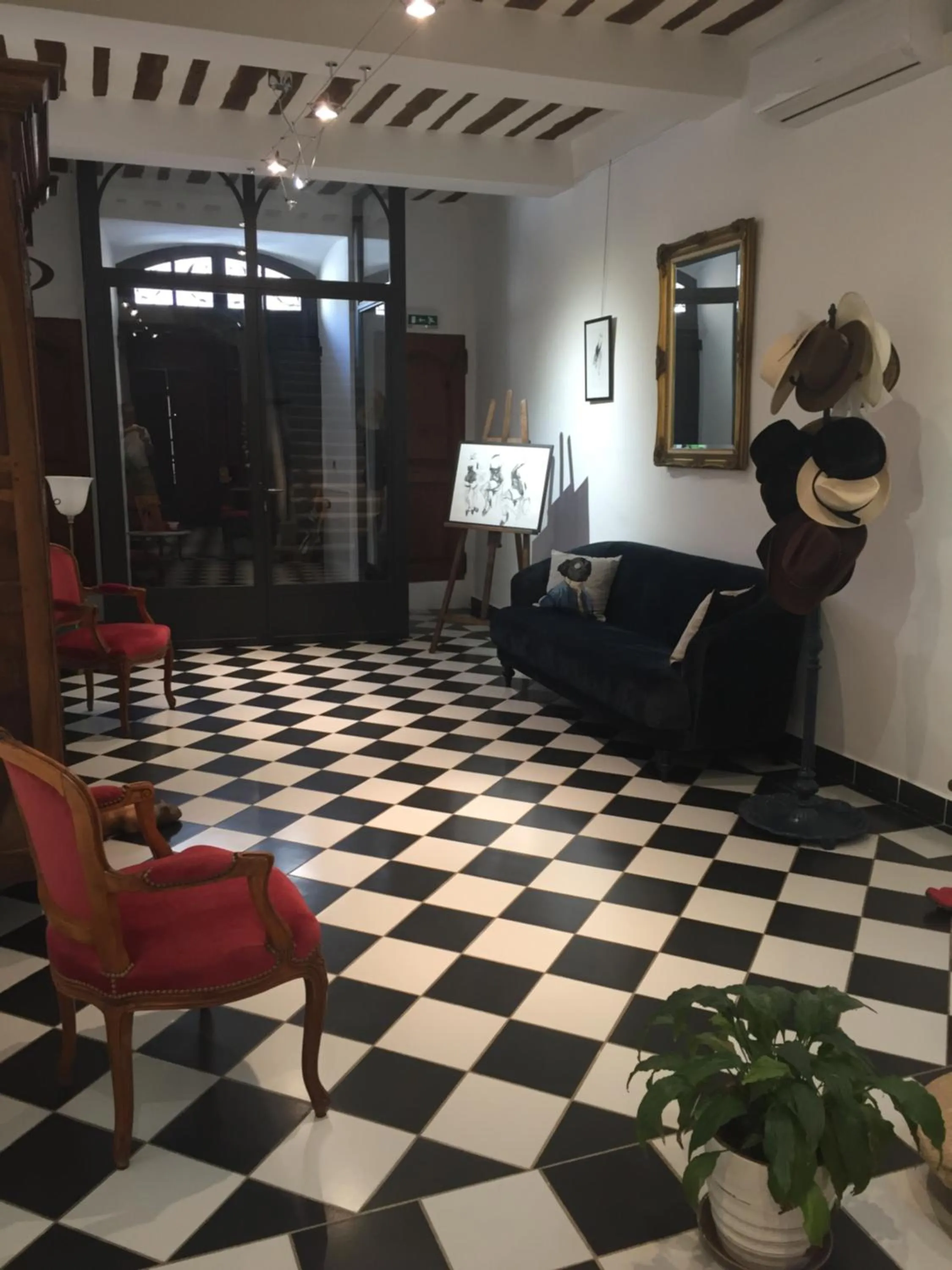 Living room in Ancienne Cure