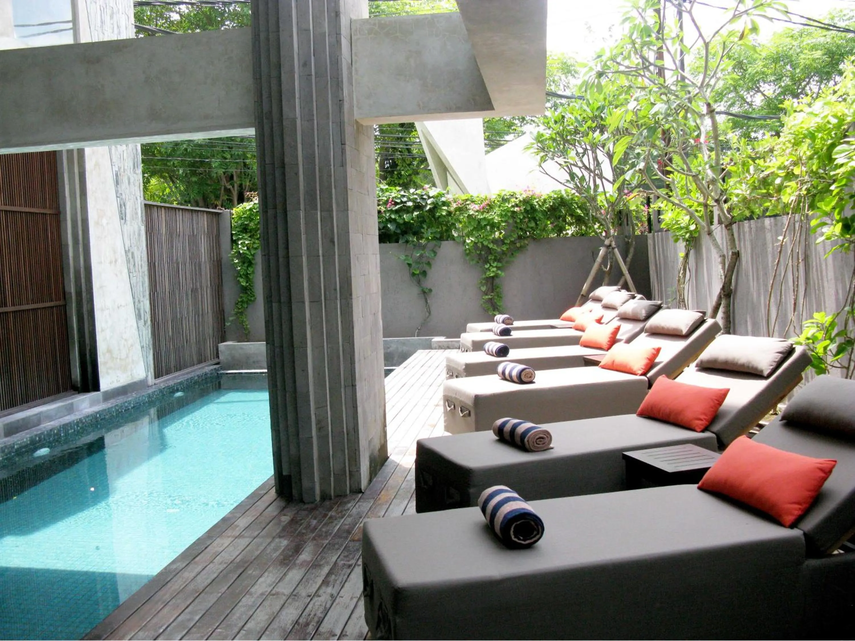 Swimming pool in Anshel Hotel Seminyak