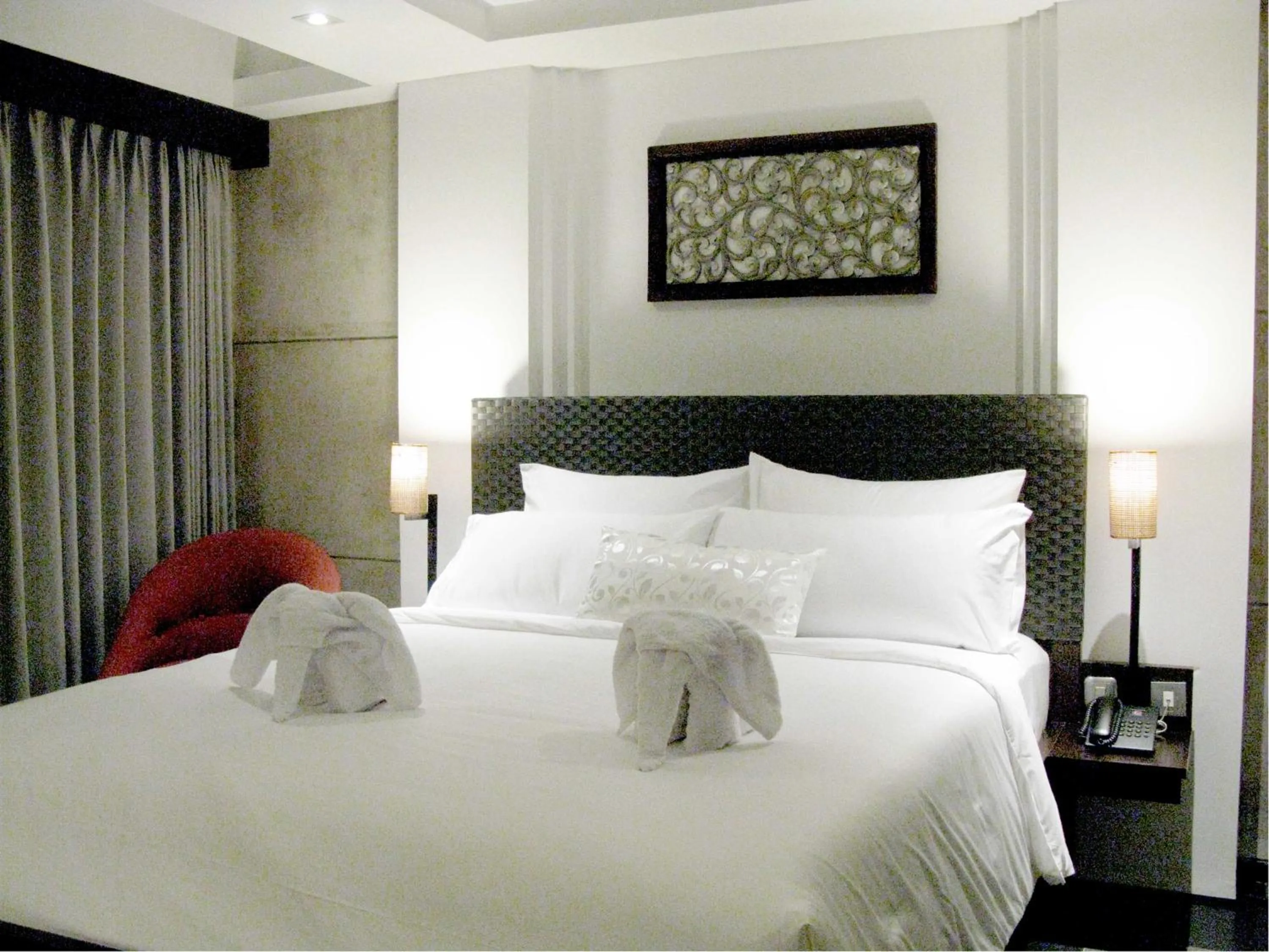 Bedroom, Bed in Anshel Hotel Seminyak