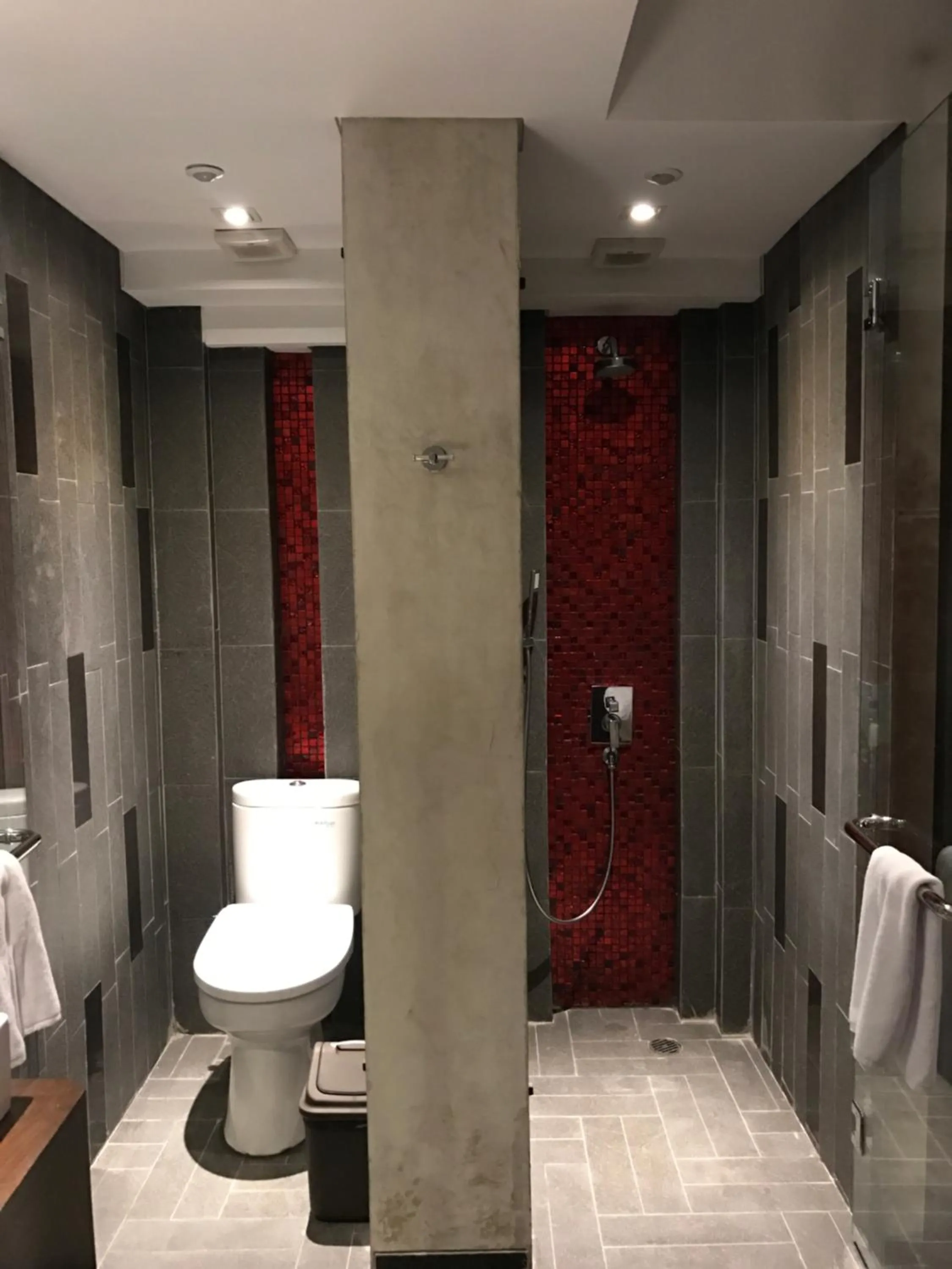 Shower in Anshel Hotel Seminyak