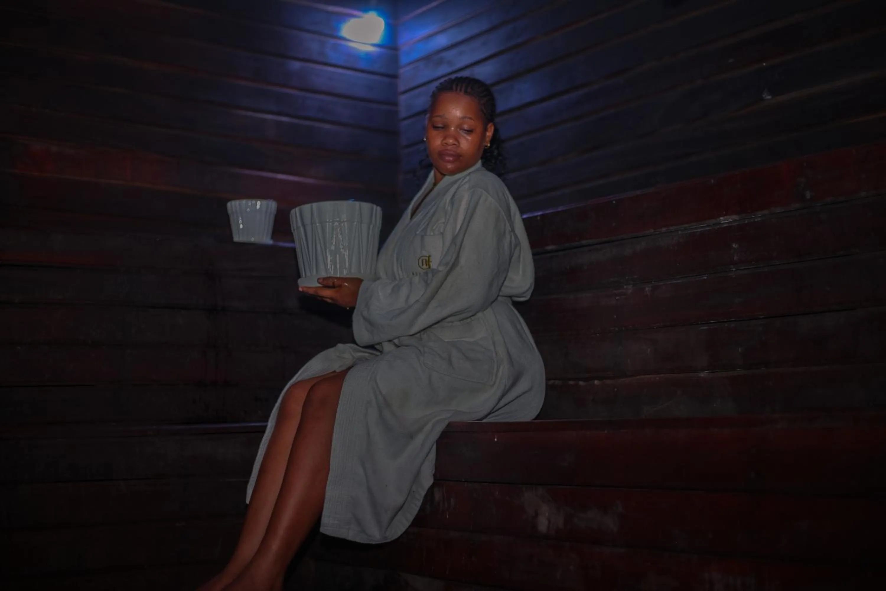 Sauna in Nefaland Hotel