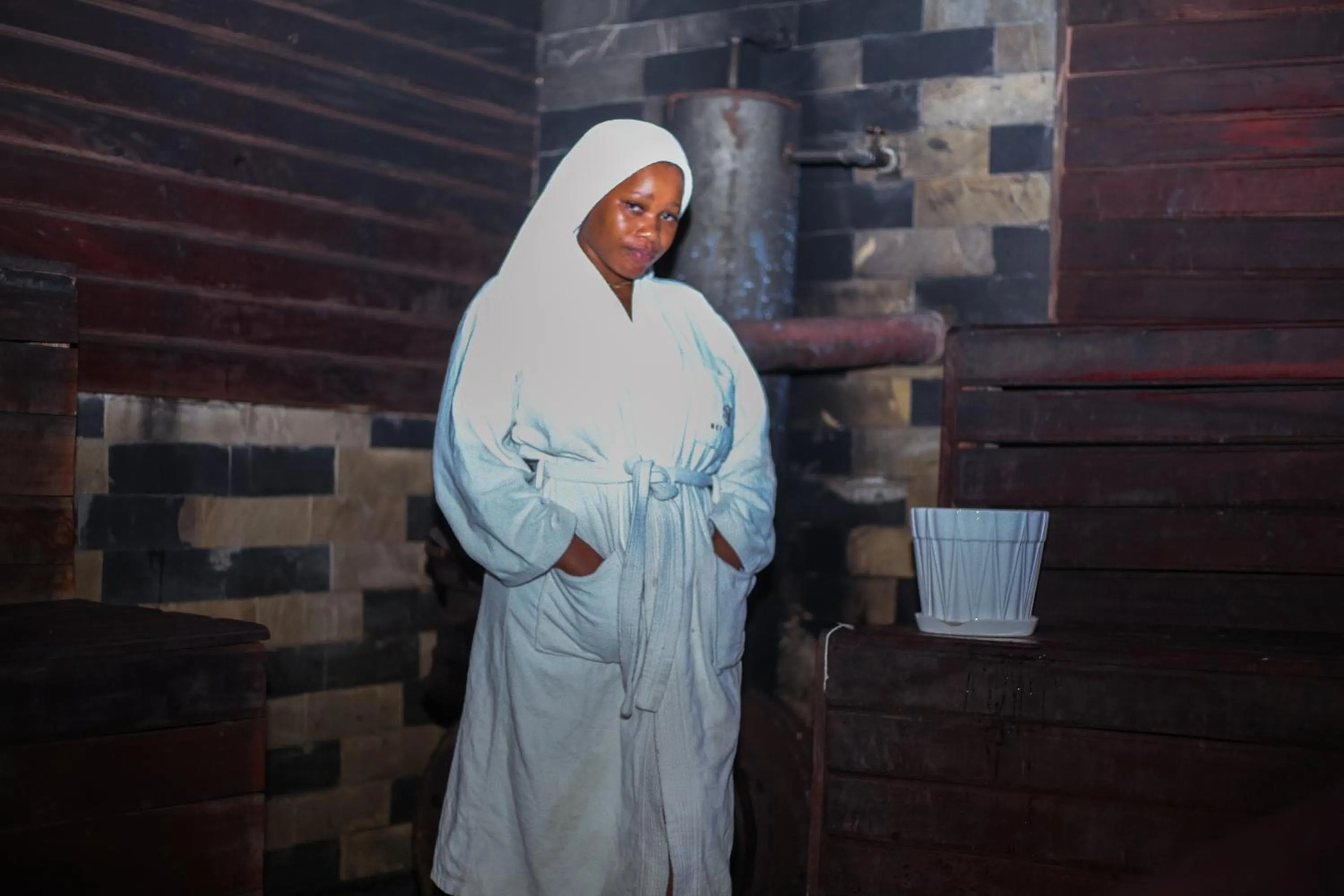 Sauna in Nefaland Hotel