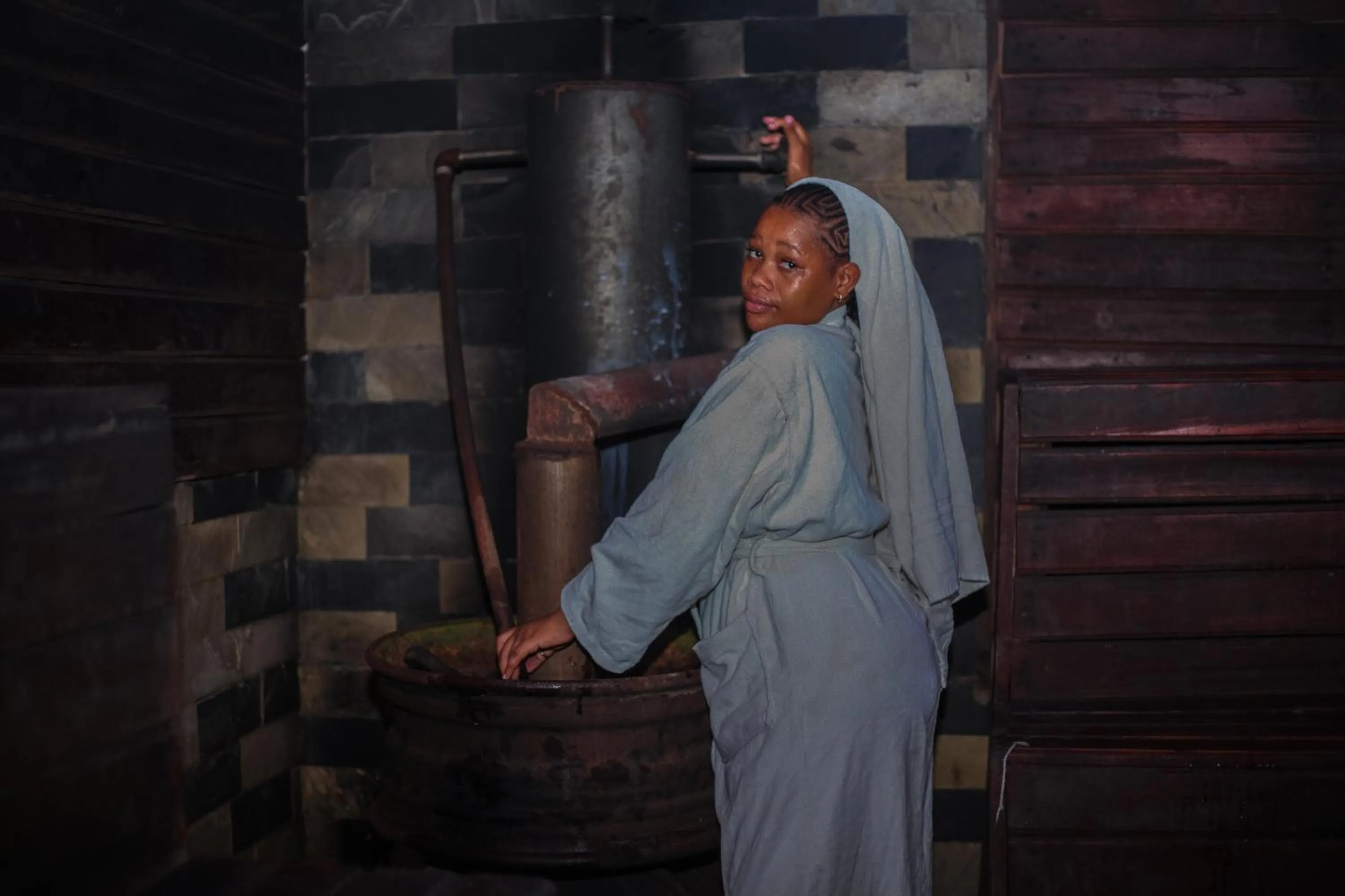 Sauna in Nefaland Hotel