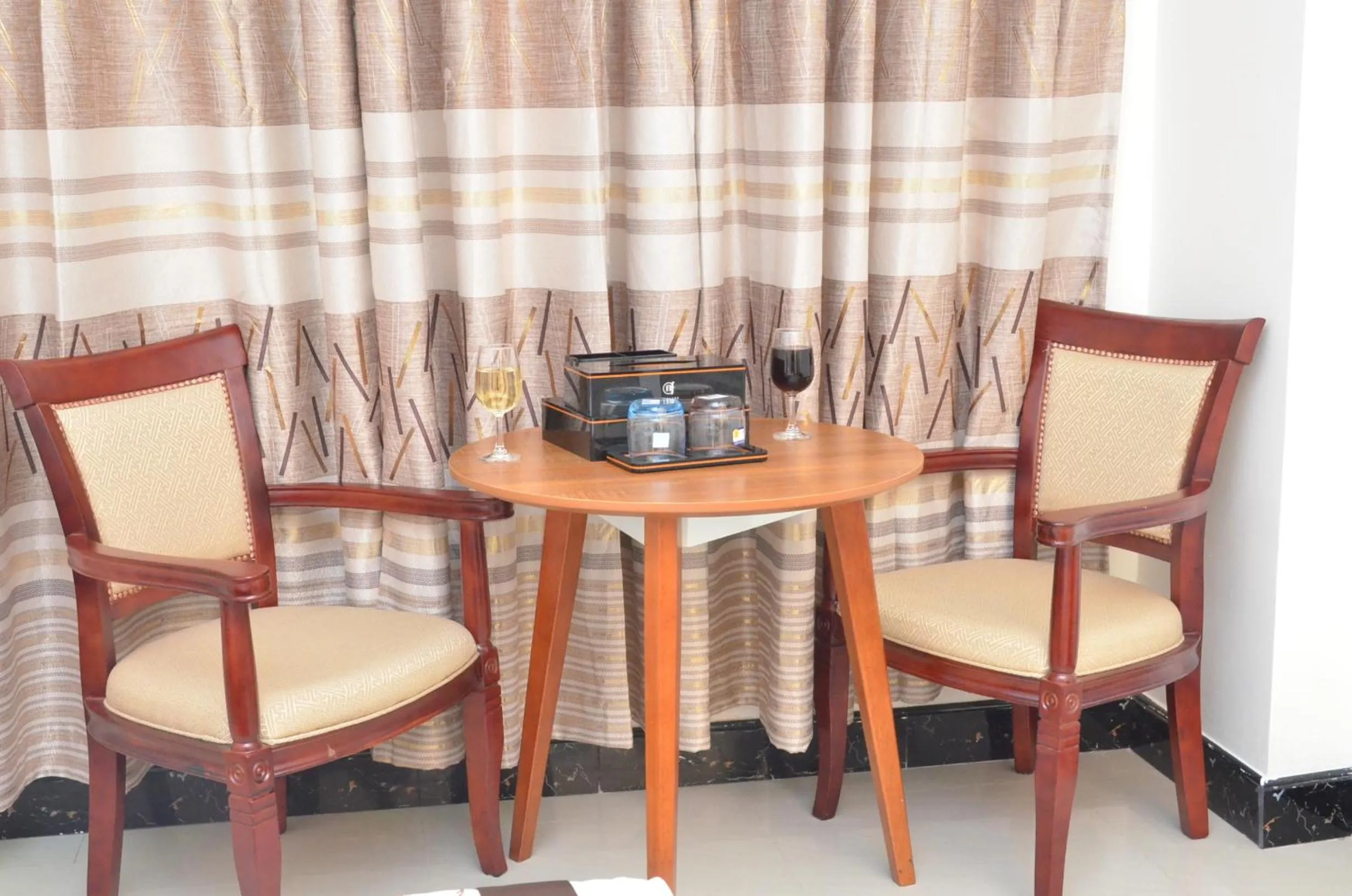 Seating area in Nefaland Hotel