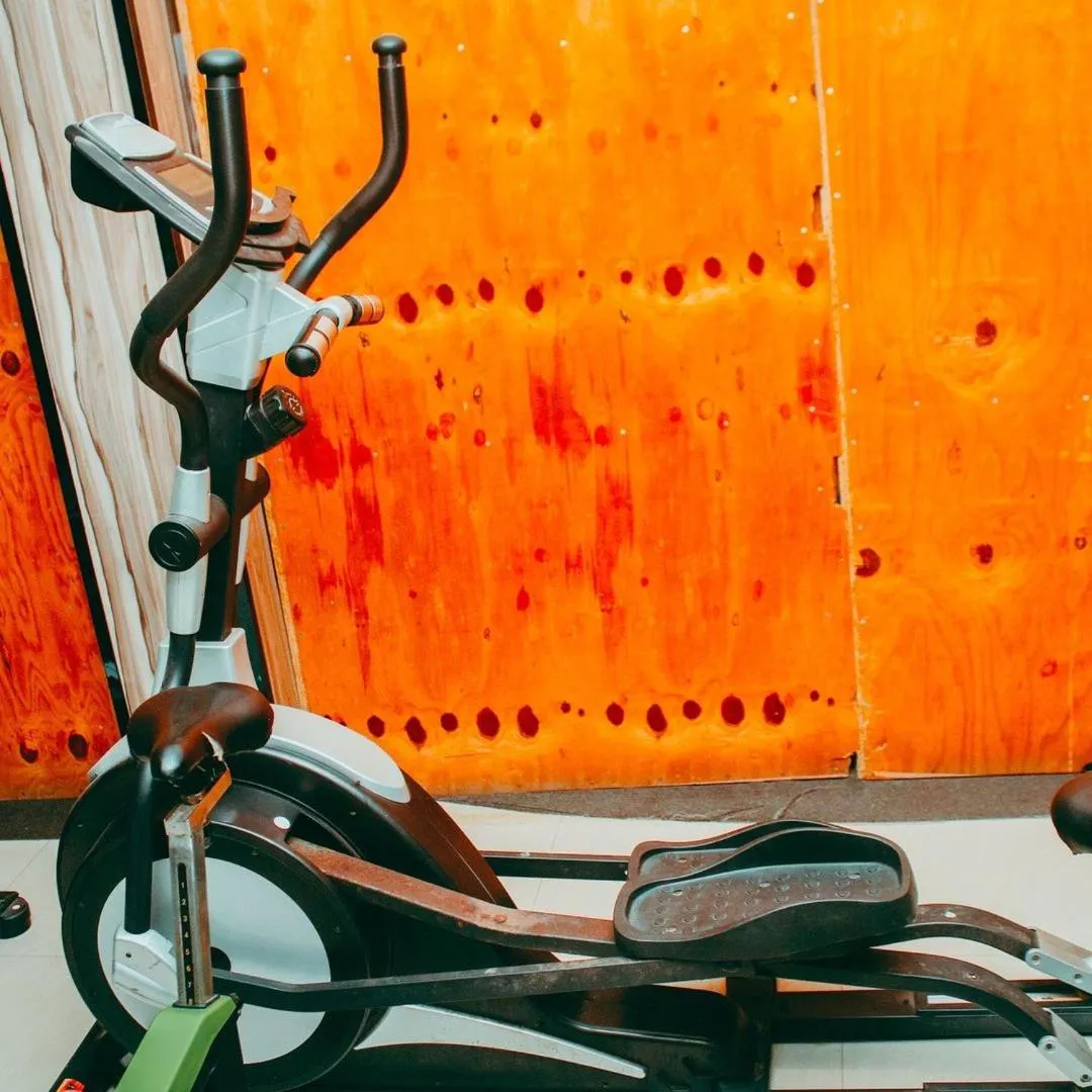 Fitness centre/facilities in Nefaland Hotel