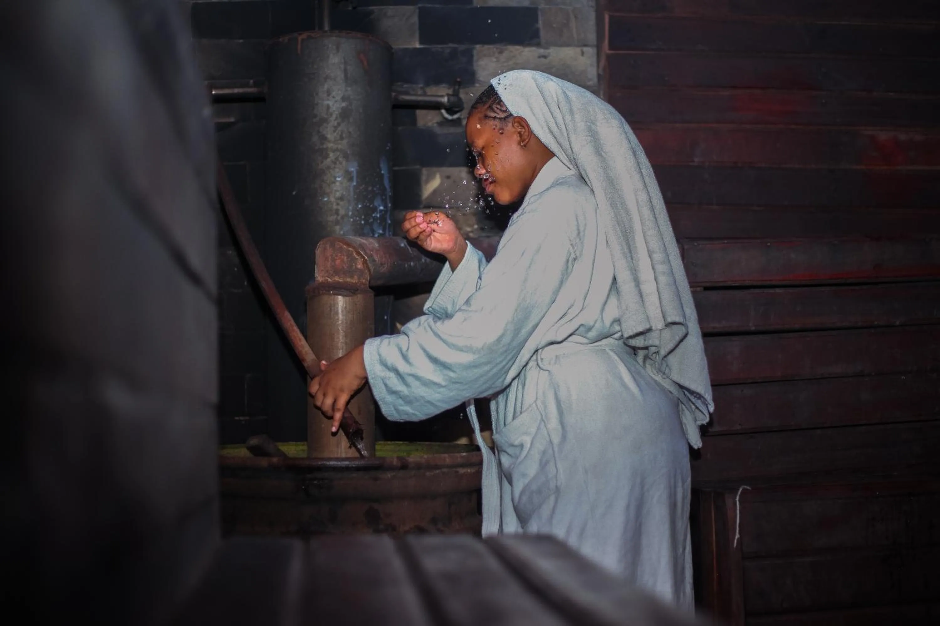 Sauna in Nefaland Hotel