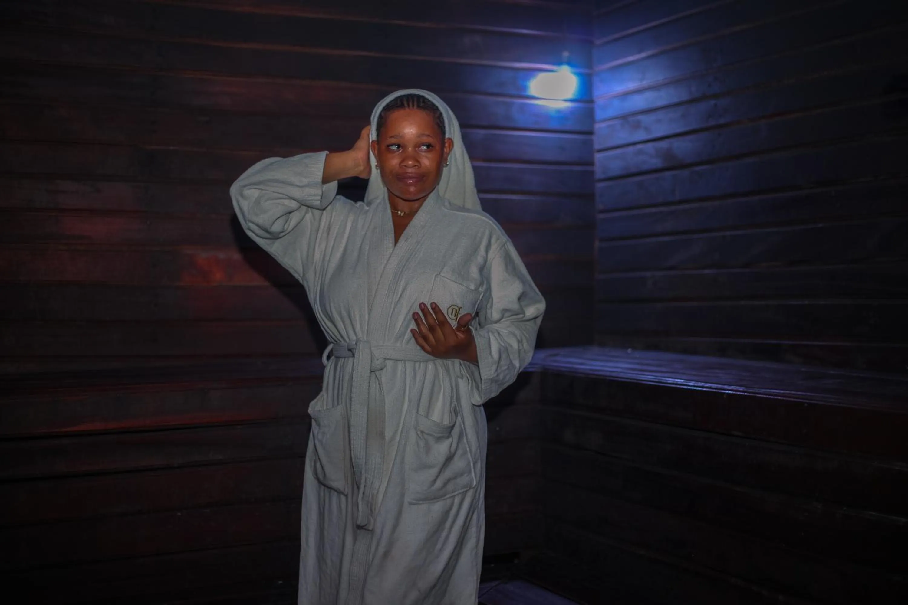 Sauna in Nefaland Hotel