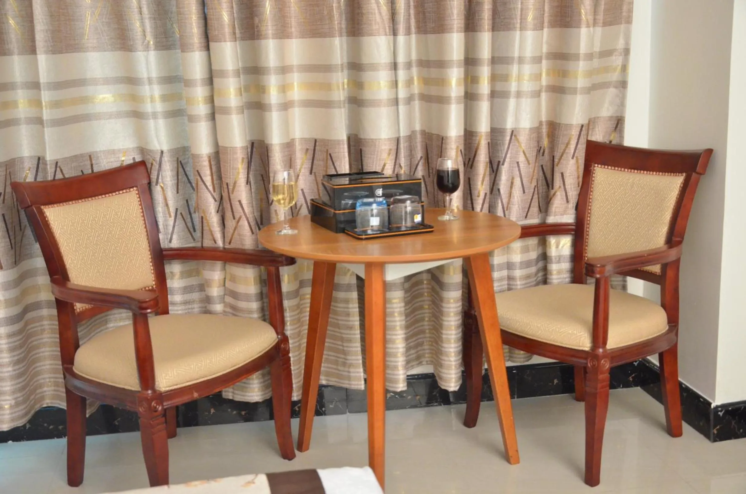 Seating area in Nefaland Hotel