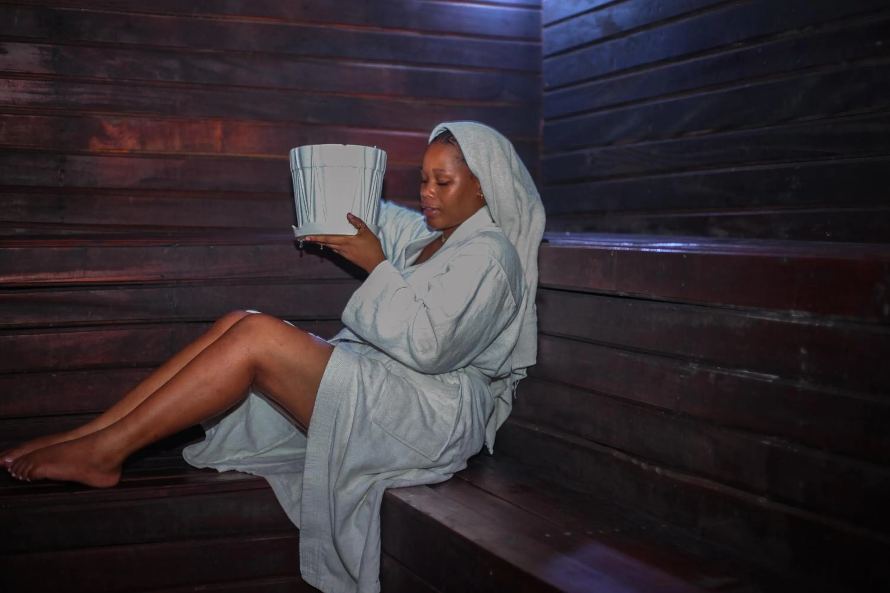 Sauna in Nefaland Hotel