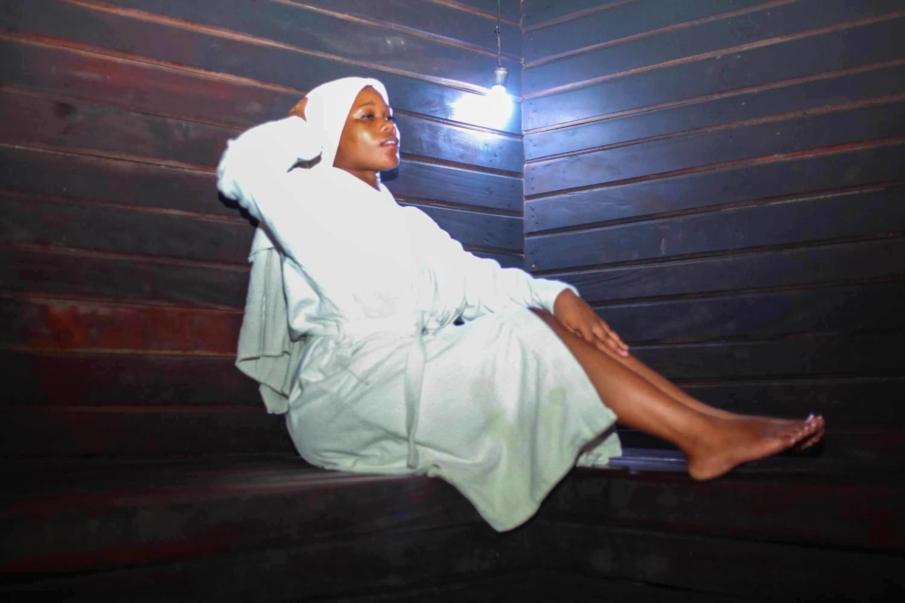 Sauna in Nefaland Hotel