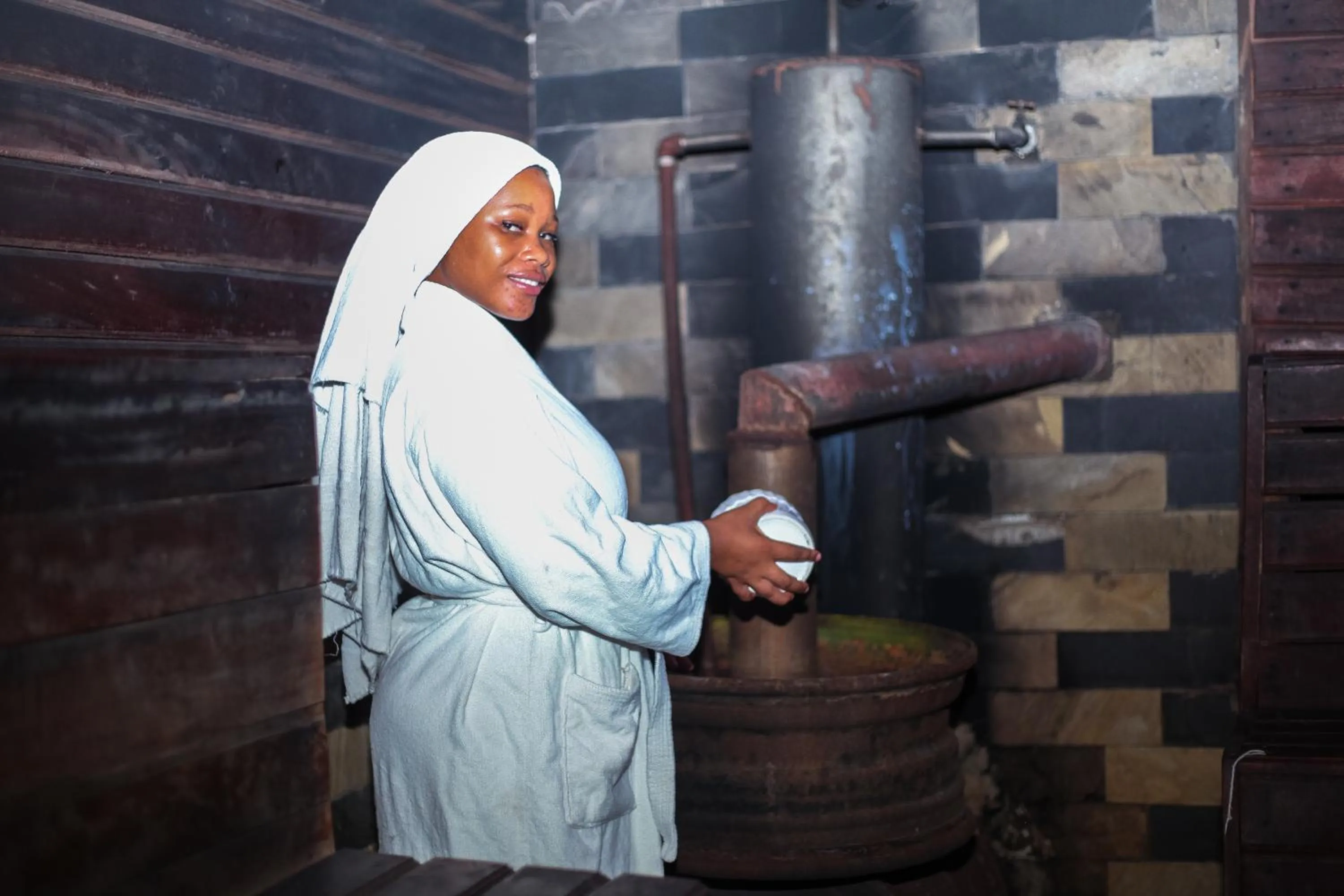 Sauna in Nefaland Hotel