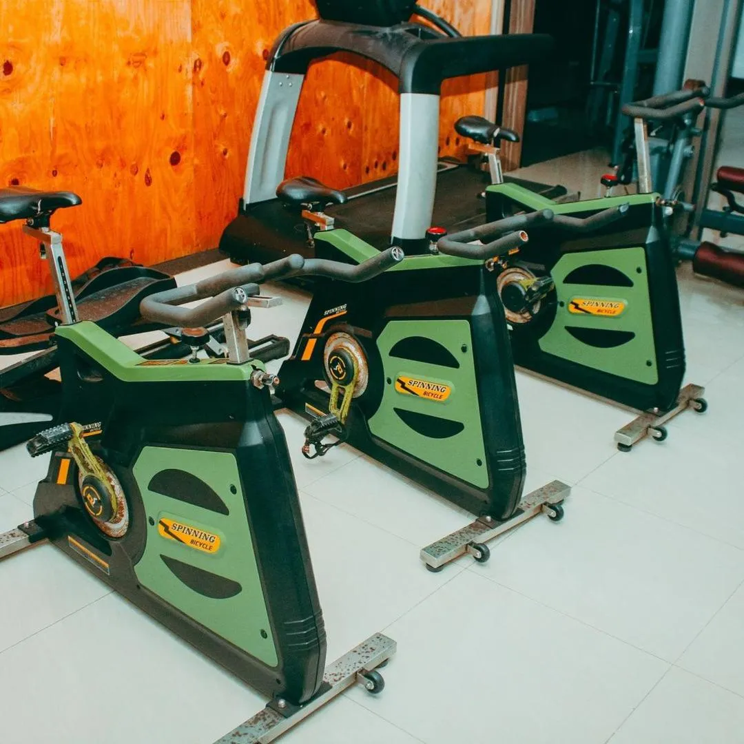 Fitness centre/facilities in Nefaland Hotel