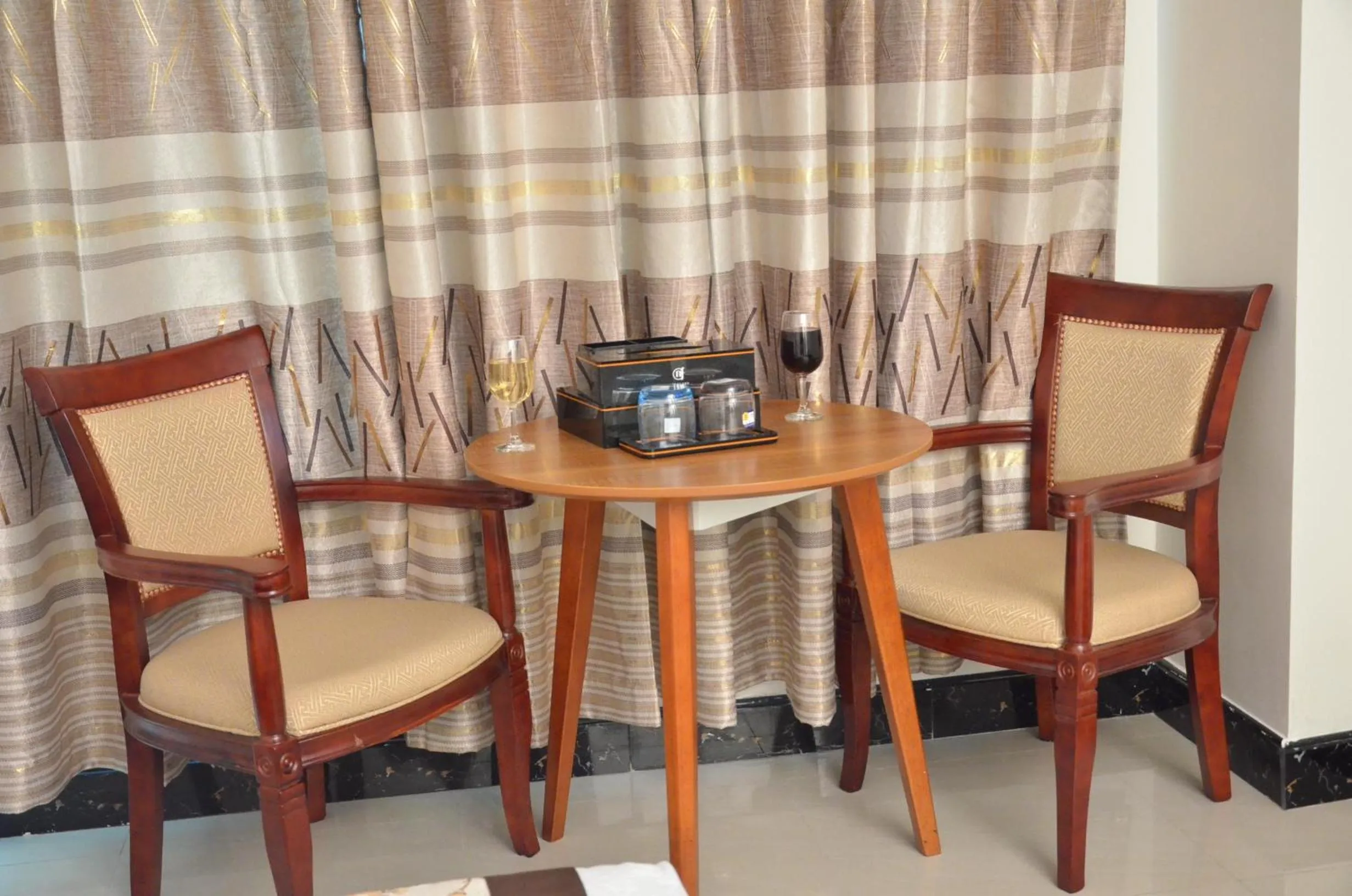 Seating area in Nefaland Hotel