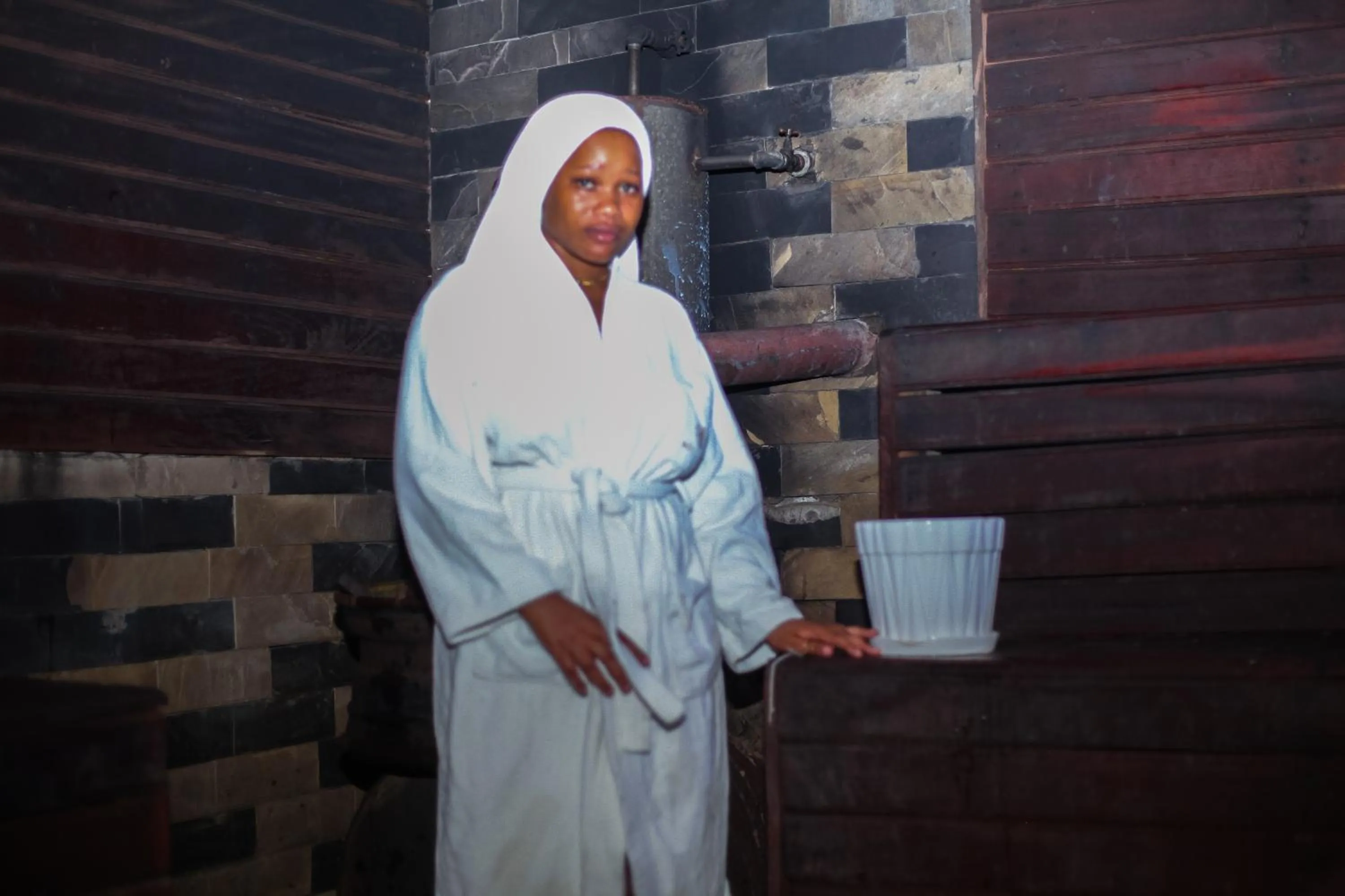 Sauna in Nefaland Hotel