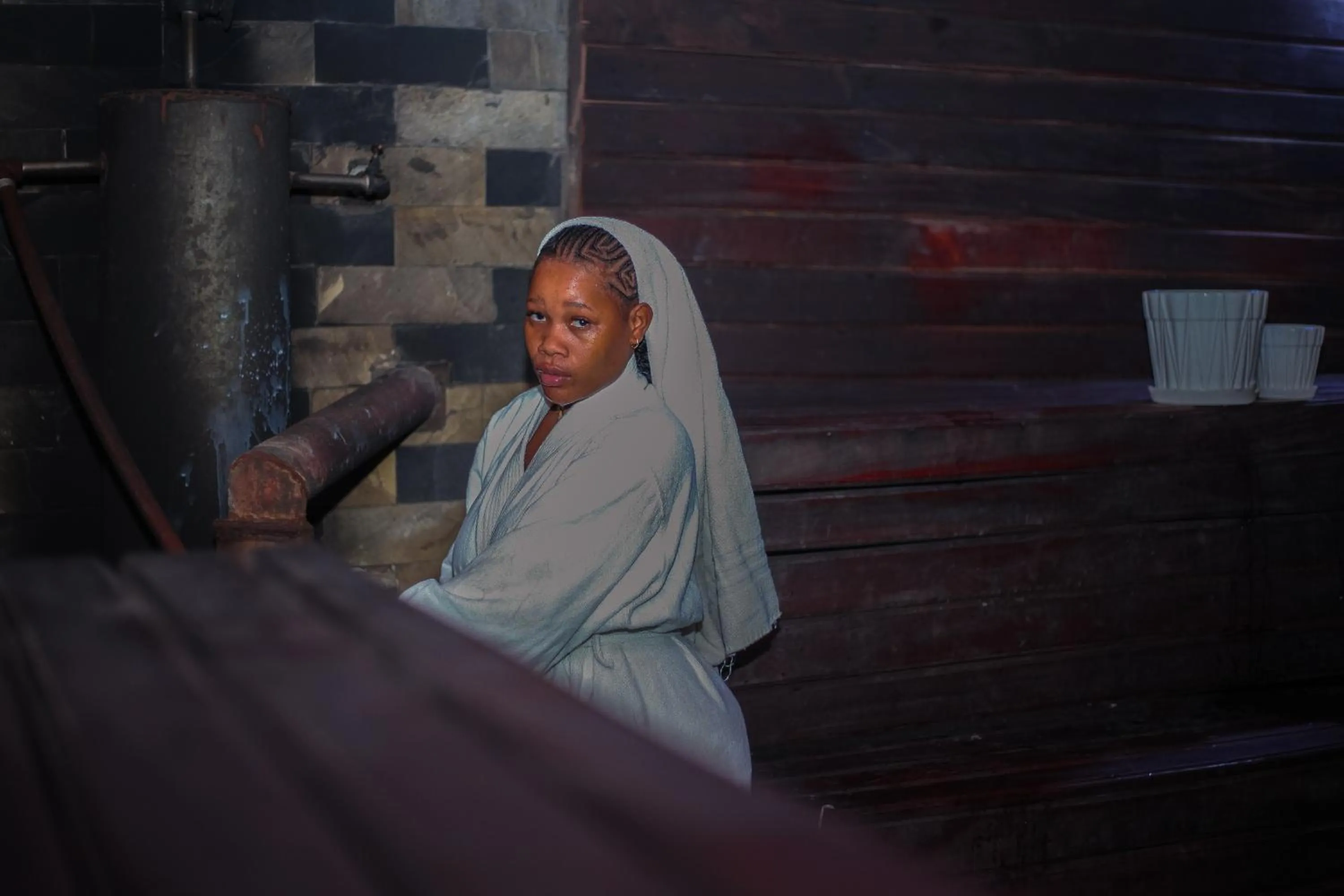 Sauna in Nefaland Hotel