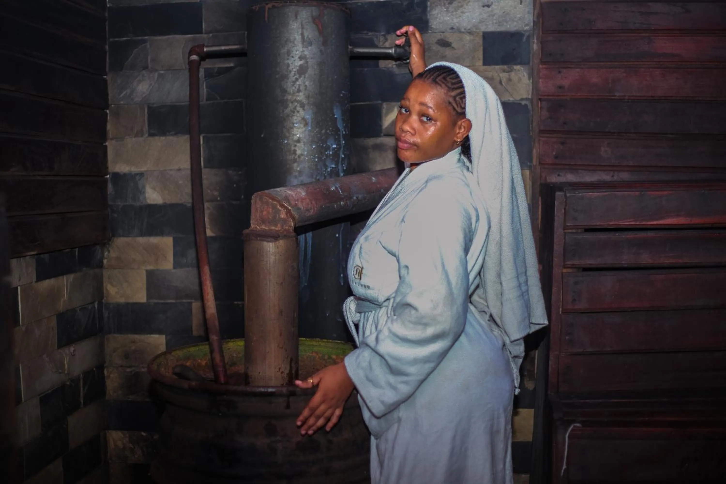 Sauna in Nefaland Hotel