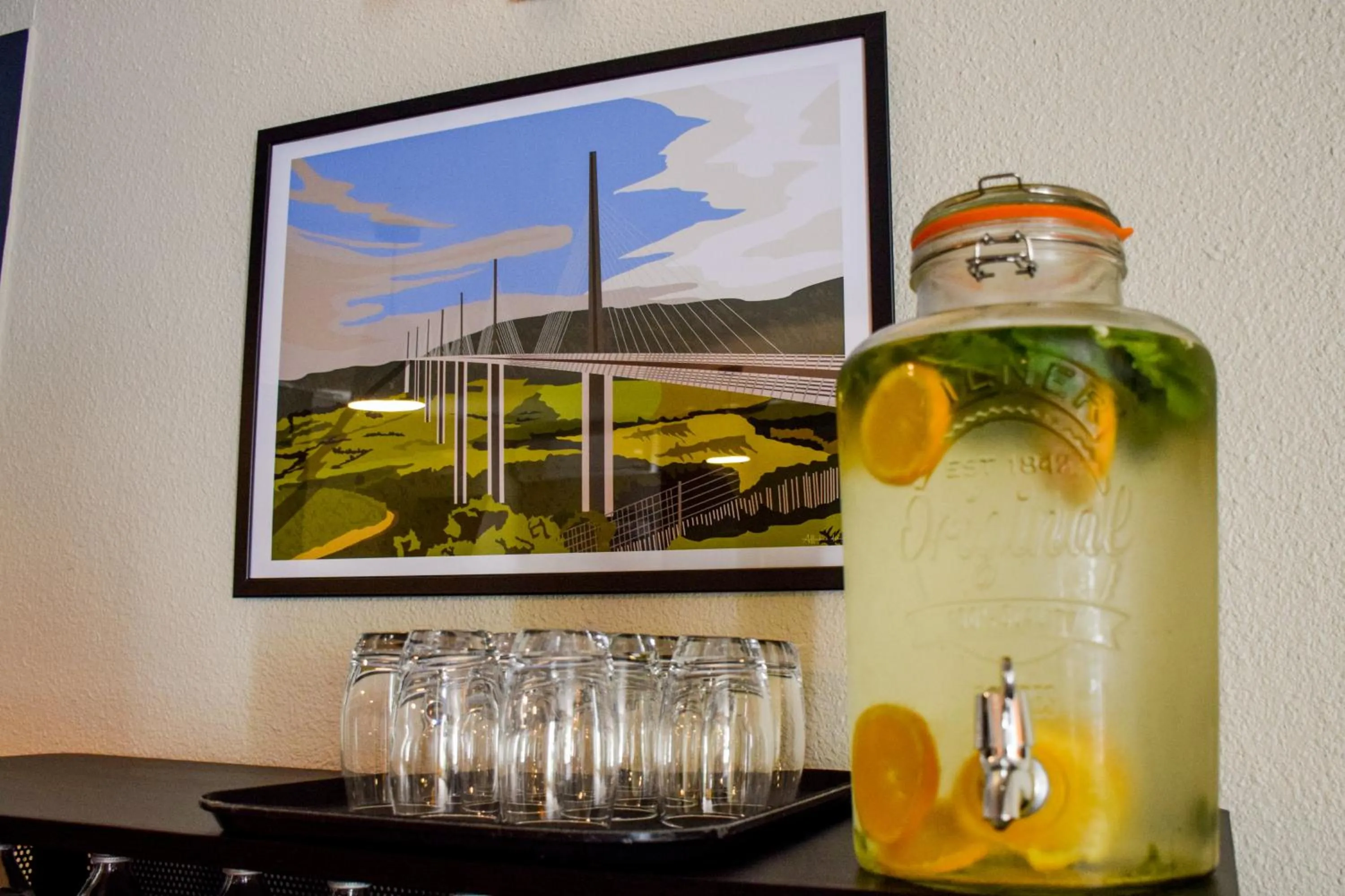 Drinks in Campanile Millau