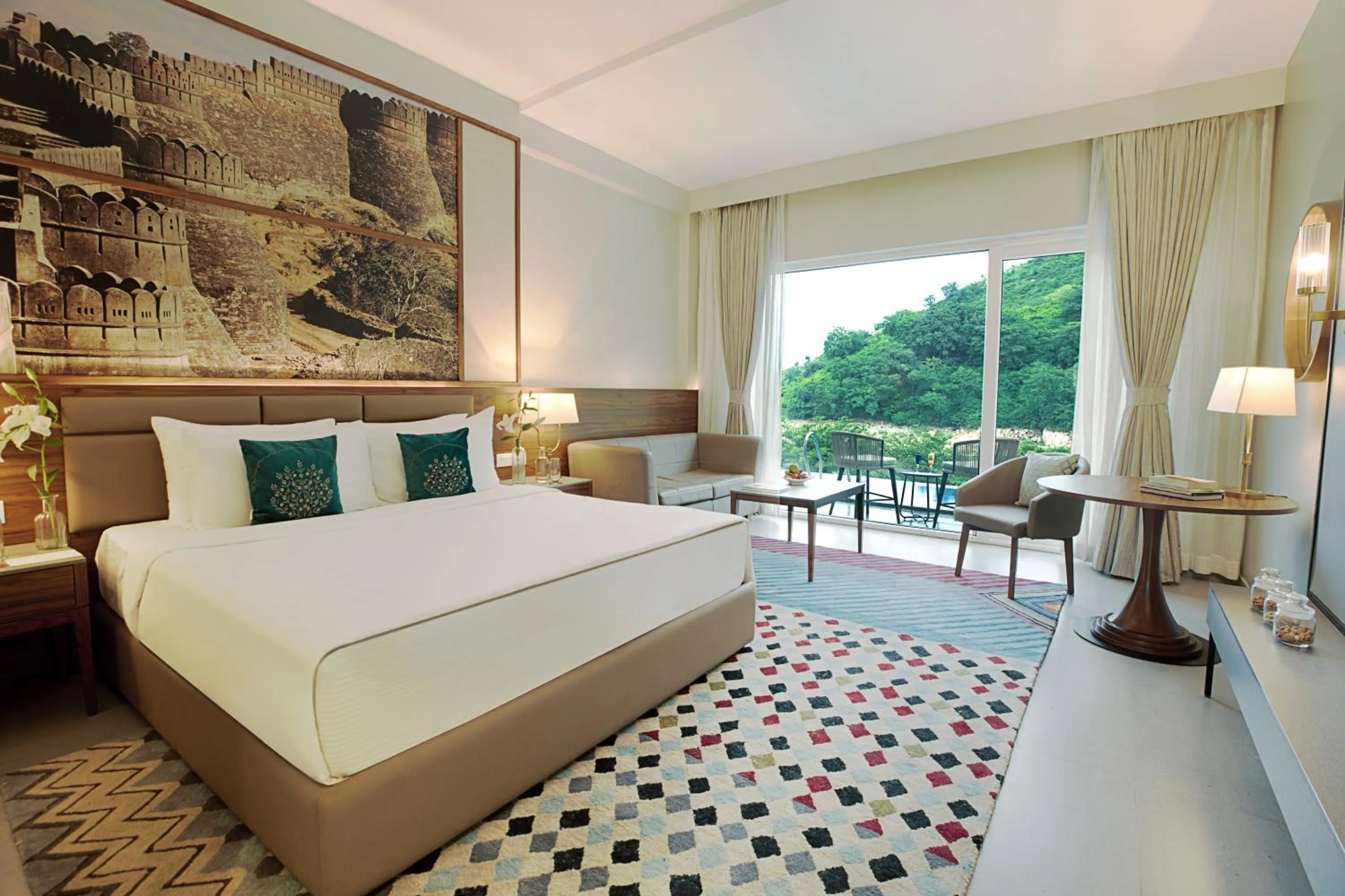Bed in Raajsa Kumbhalgarh - IHCL SeleQtions