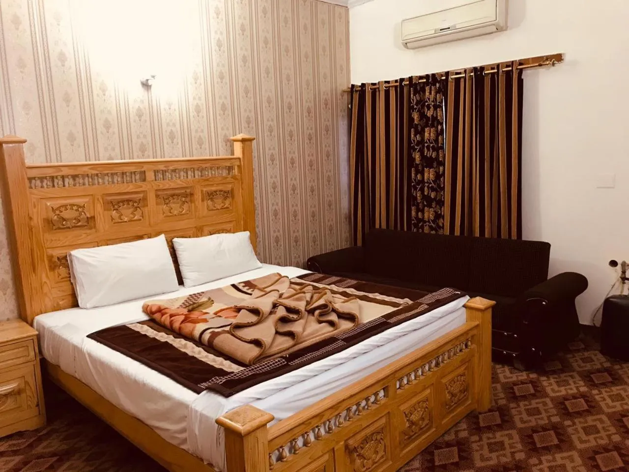 Bed in Alaf Laila Guest House