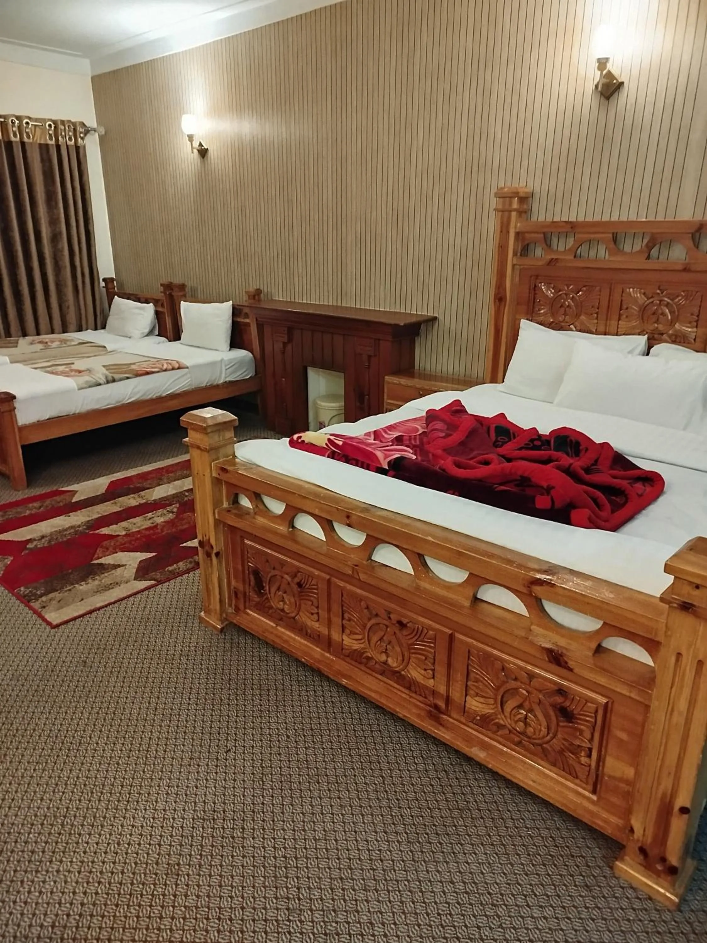 Bed in Alaf Laila Guest House