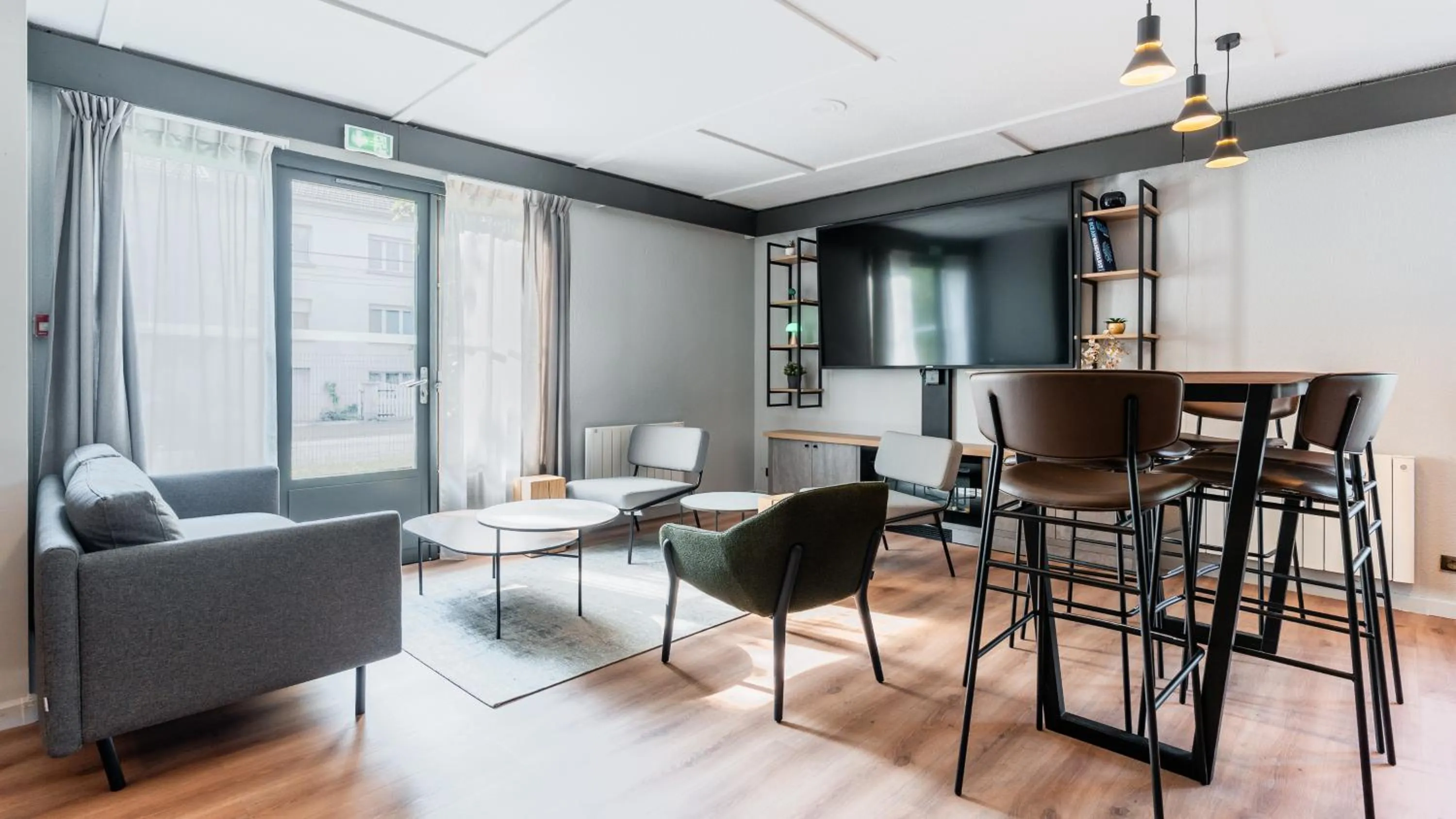 TV and multimedia in Campanile NATURE - Thionville Yutz