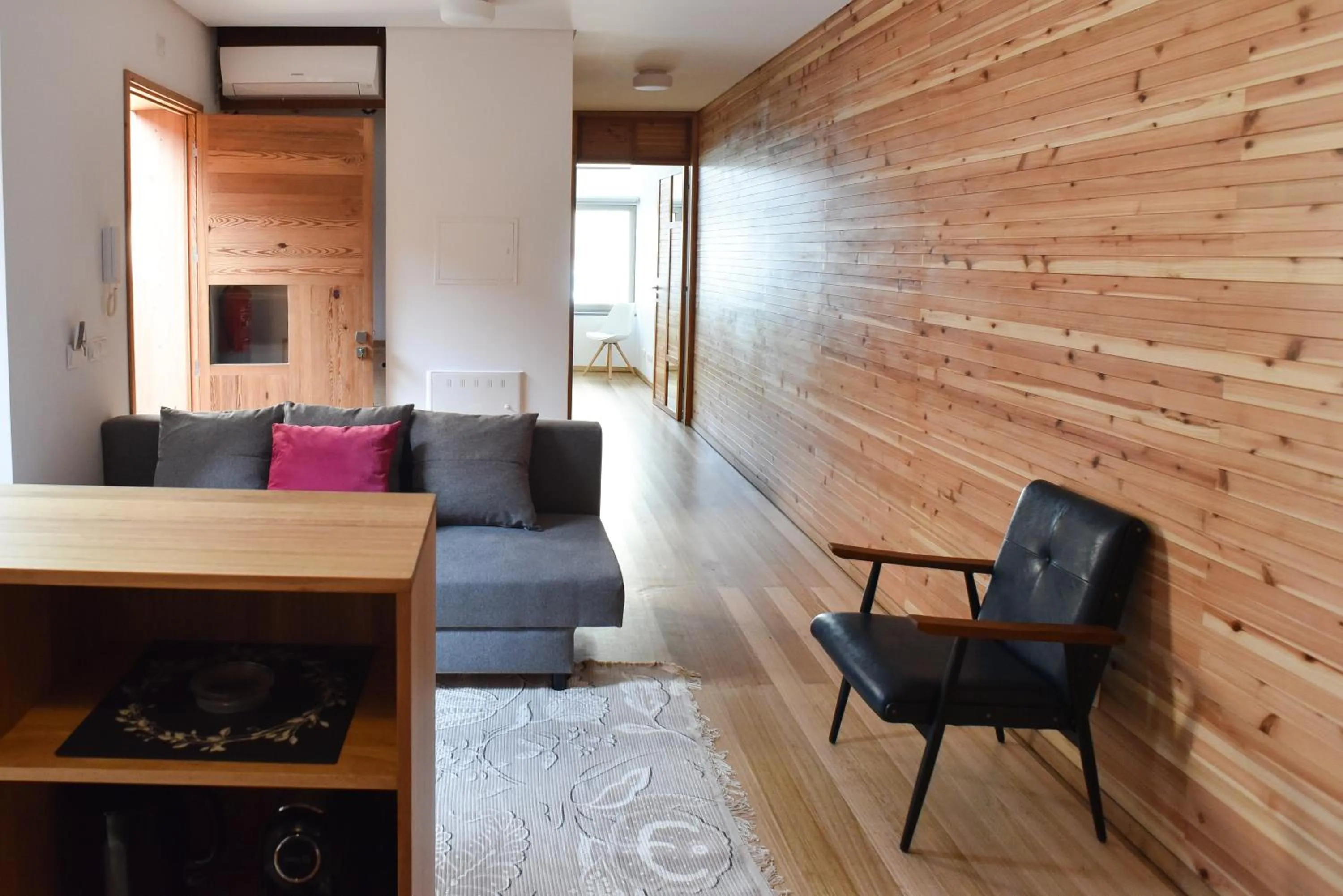 Living room in Porto Pim Bay