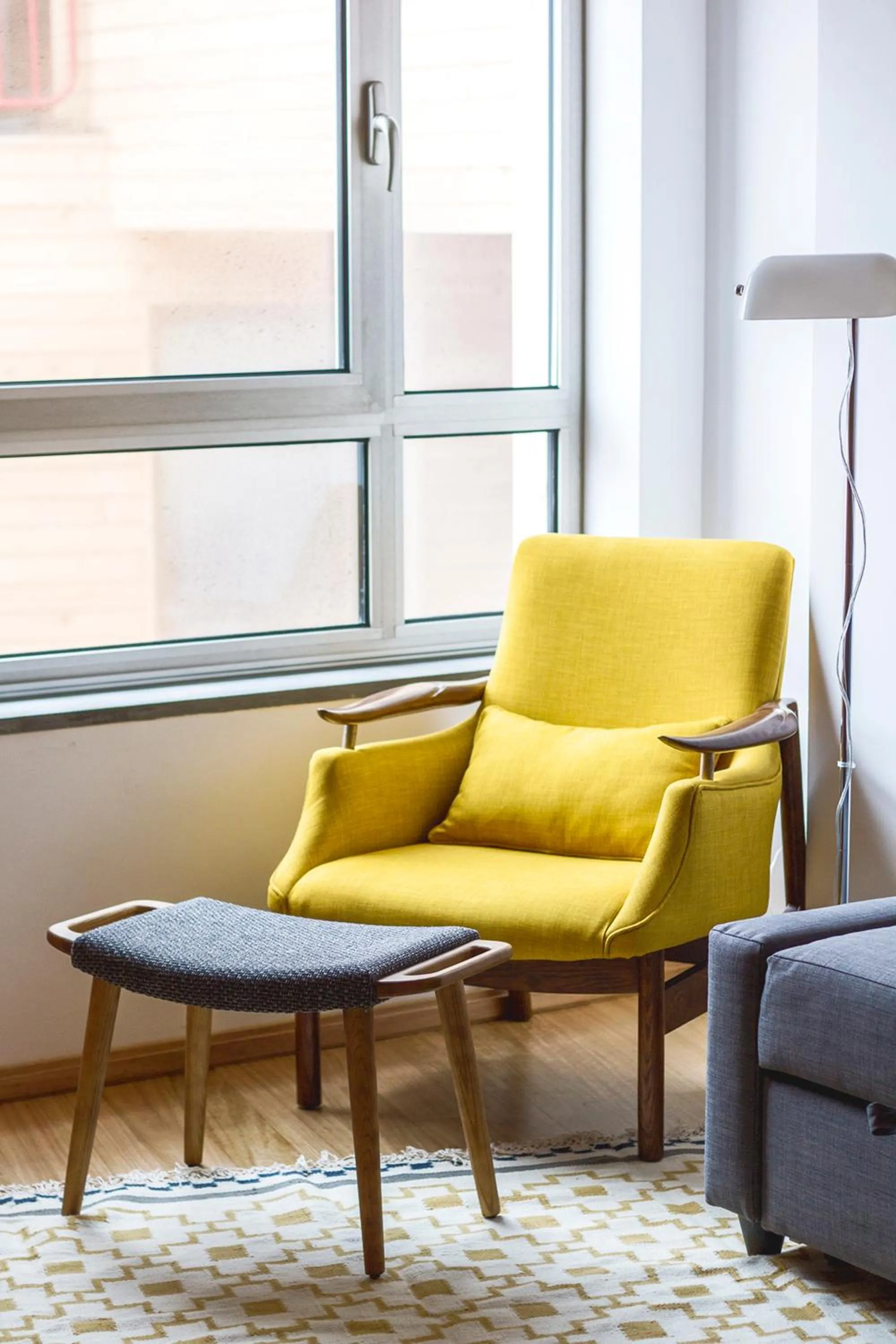 Living room in Porto Pim Bay