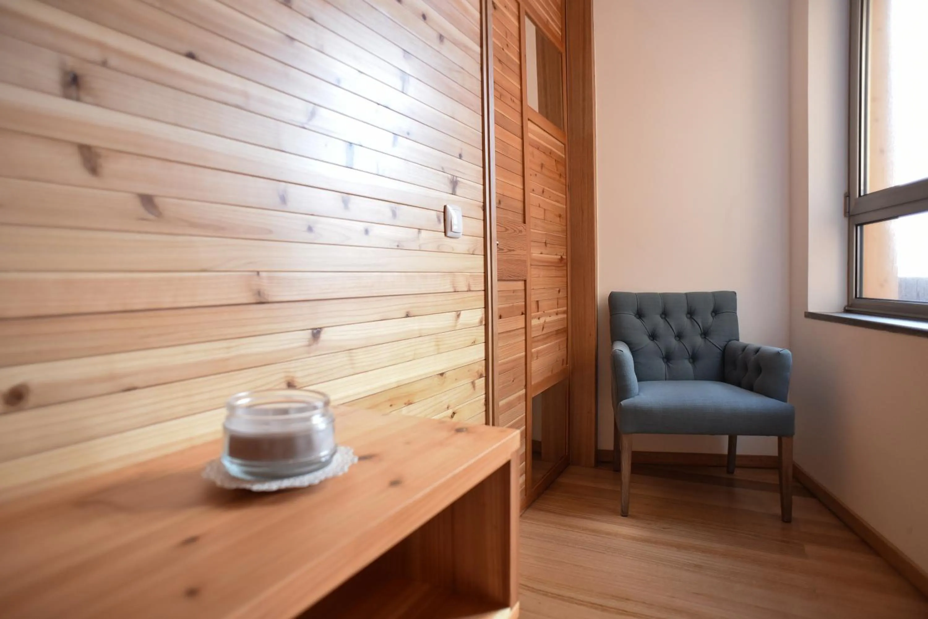 Solarium in Porto Pim Bay