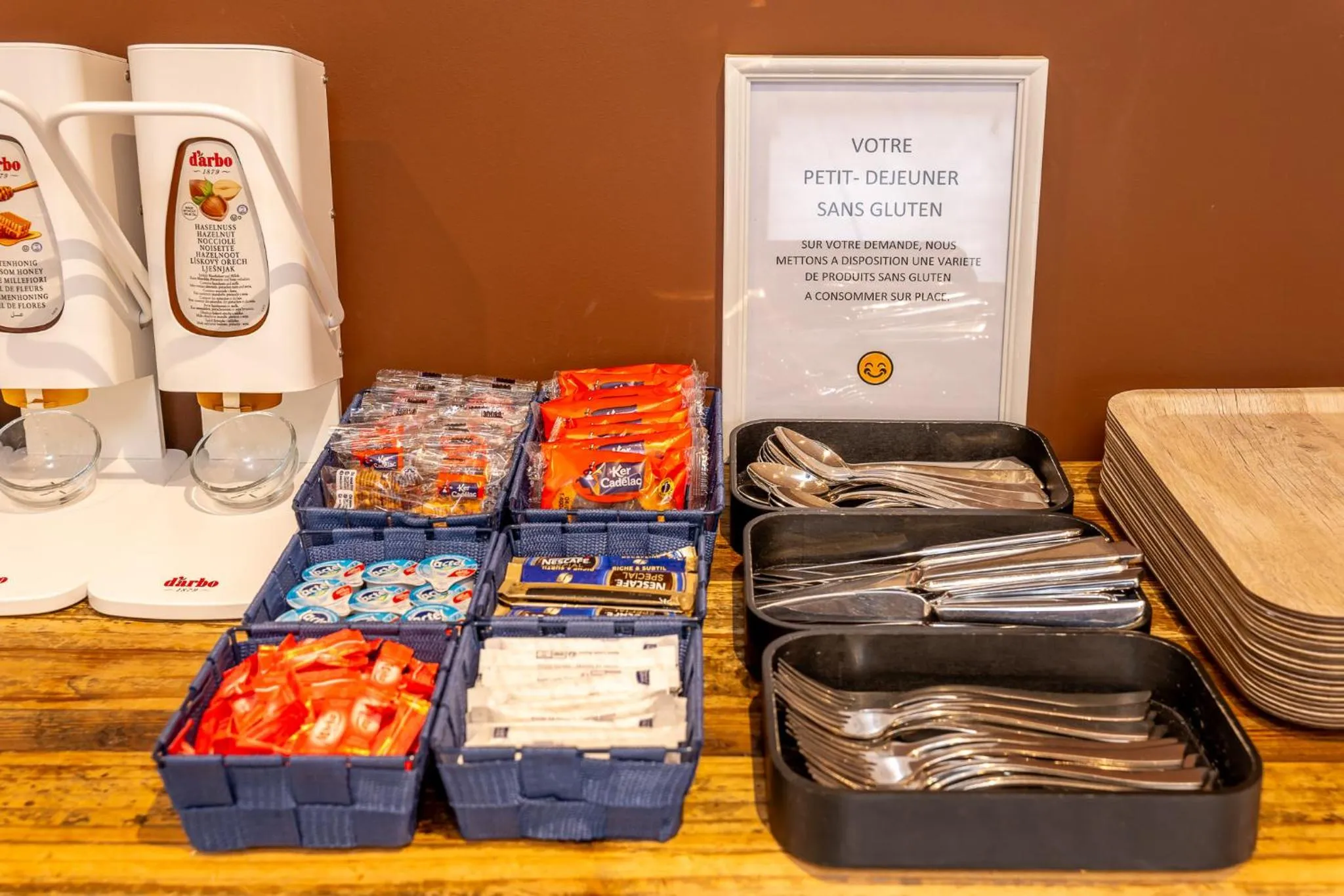 Breakfast in Kyriad Digne-Les-Bains