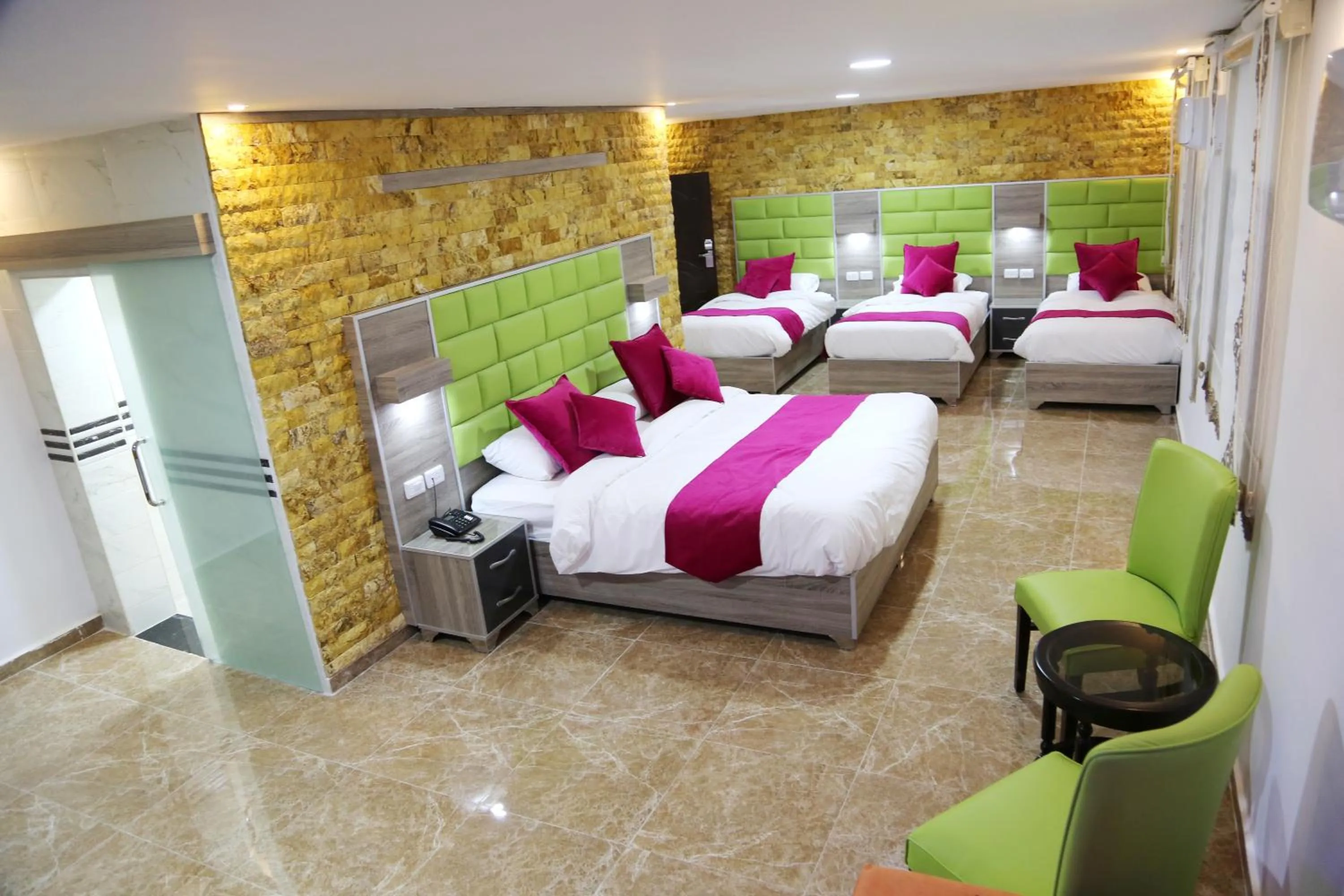 City view, Bed in Petra Sella Hotel