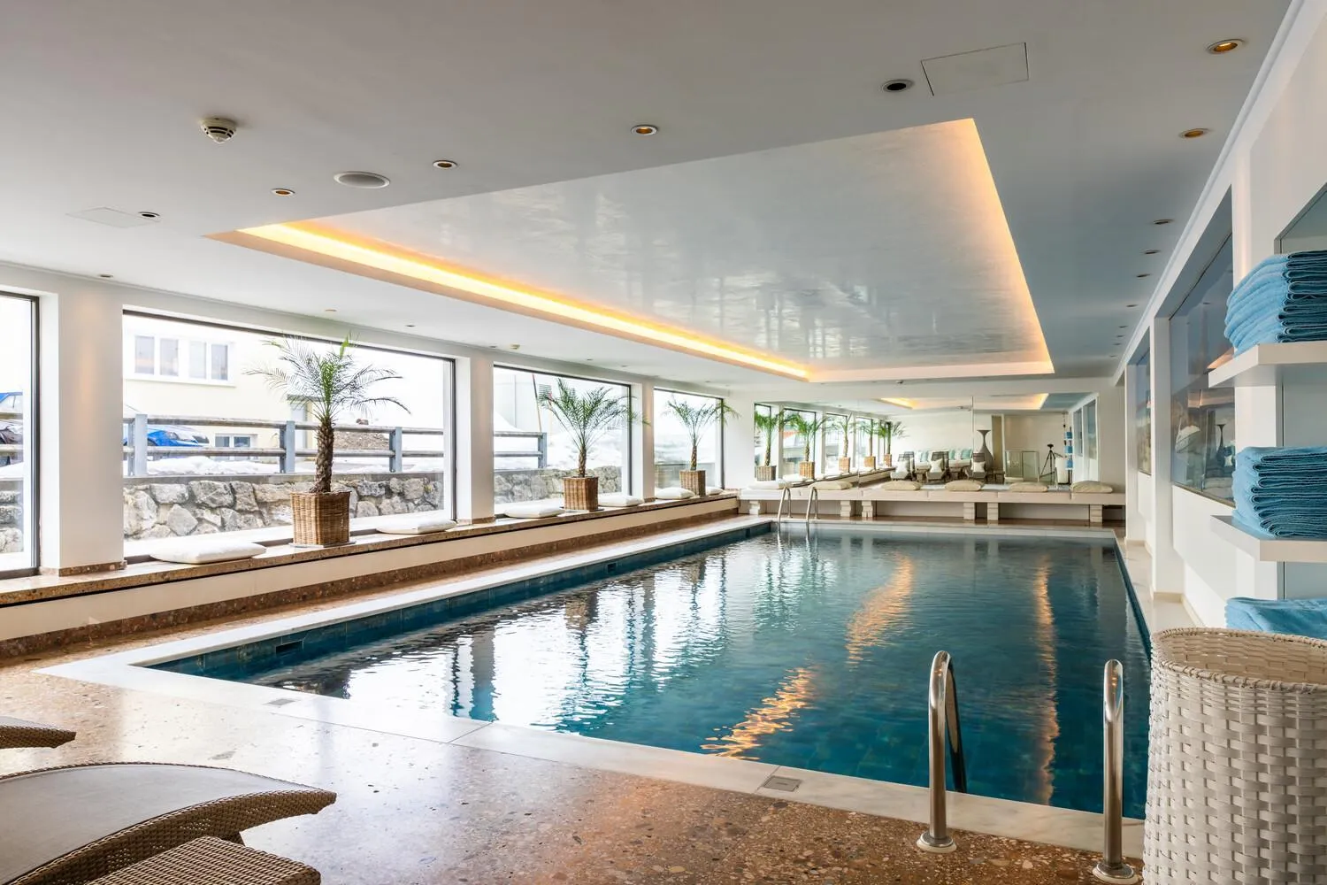 Spa and wellness centre/facilities in A-ROSA Hotel Thurnher's Alpenhof