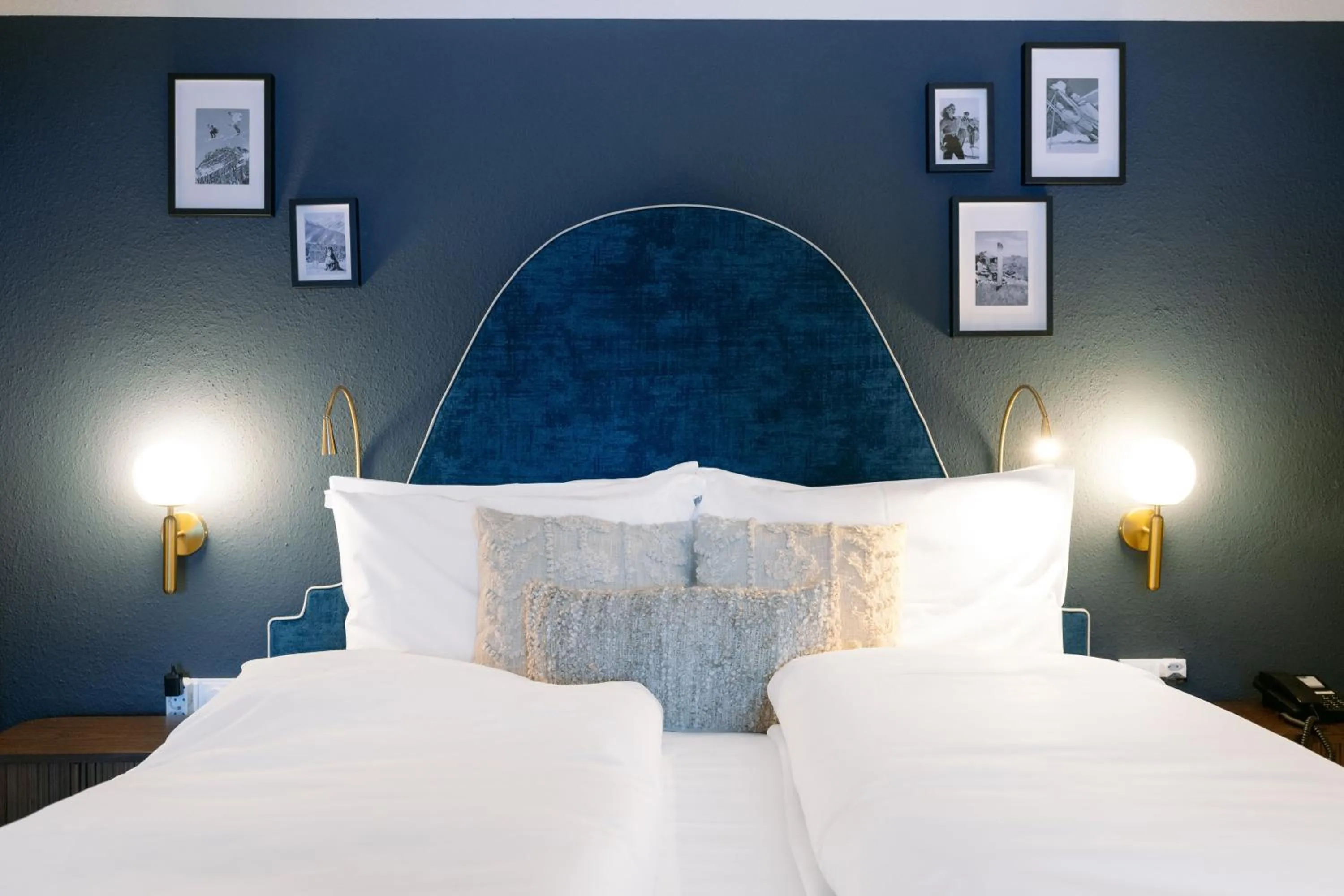 Bed in A-ROSA Hotel Thurnher's Alpenhof