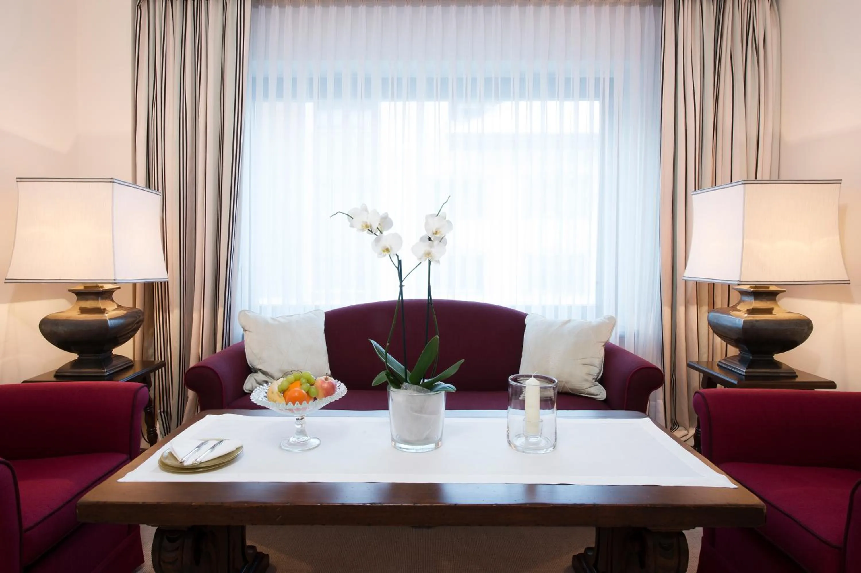 Living room in A-ROSA Hotel Thurnher's Alpenhof