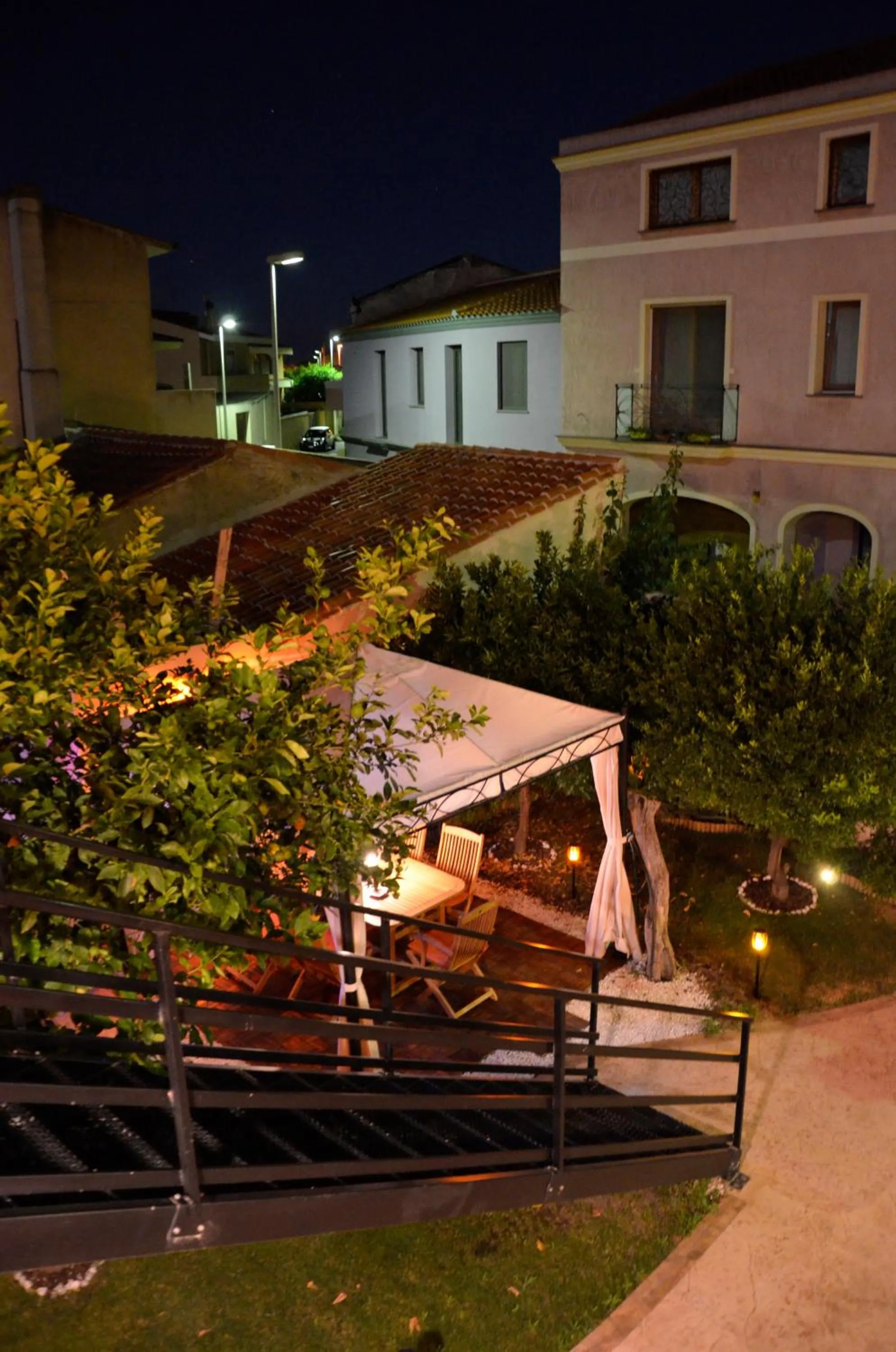 Patio in Artista B&B