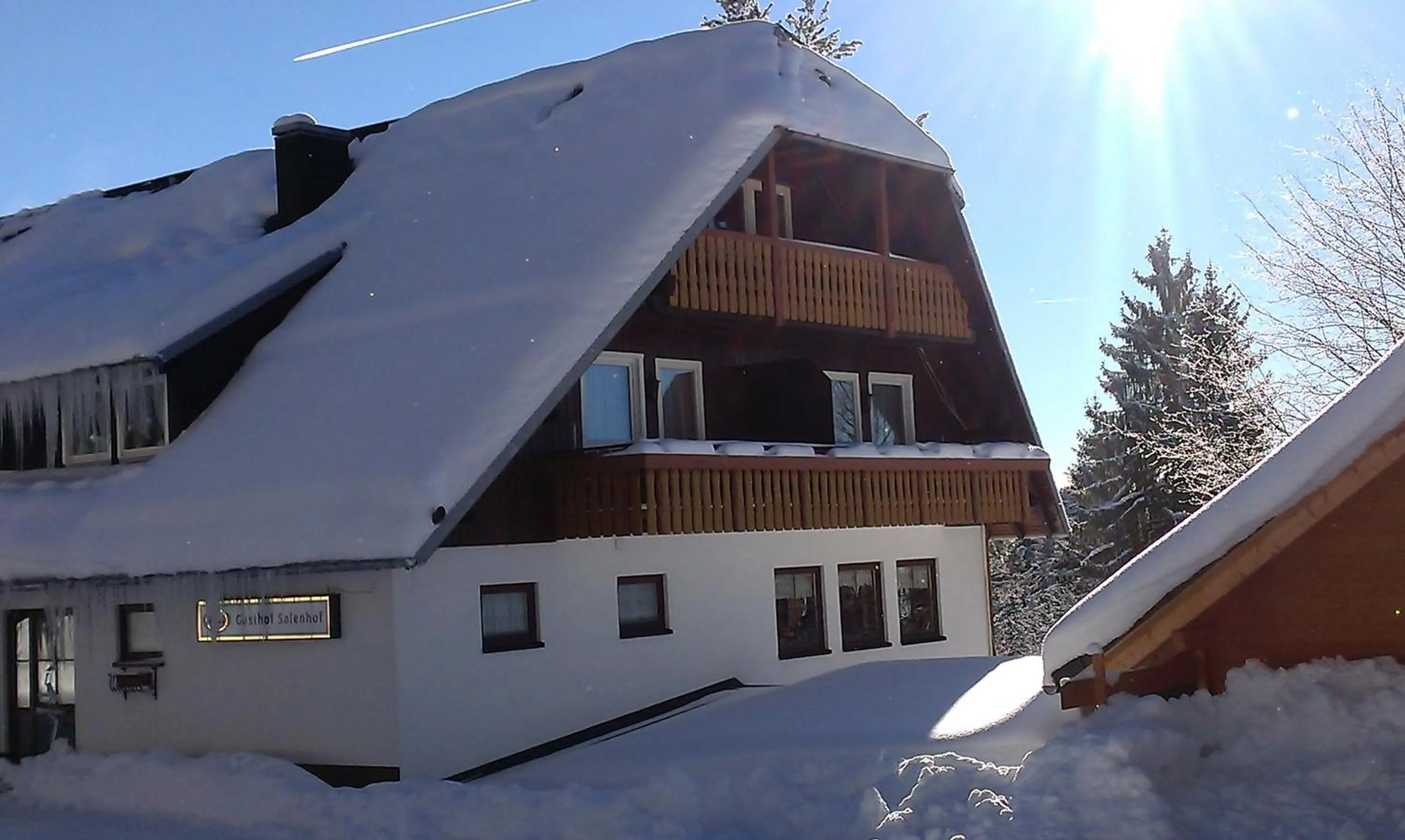 Property building in Schwarzwaldgasthaus Salenhof