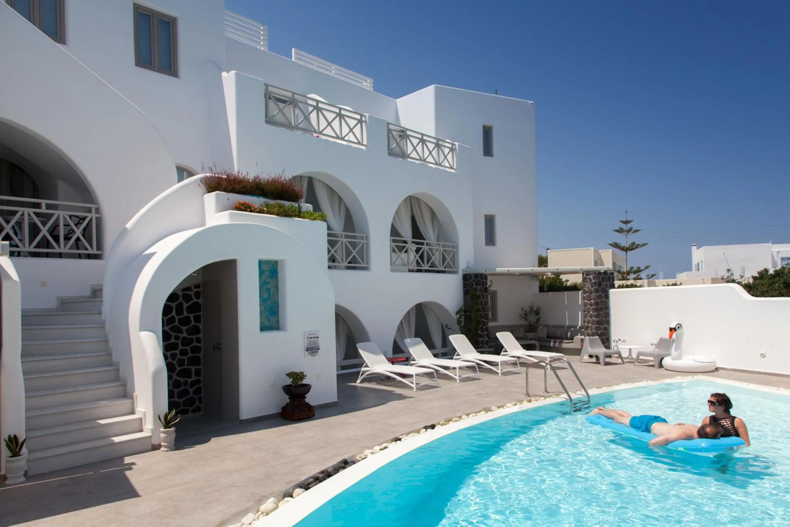 Swimming pool in La Bellezza Eco Boutique Hotel