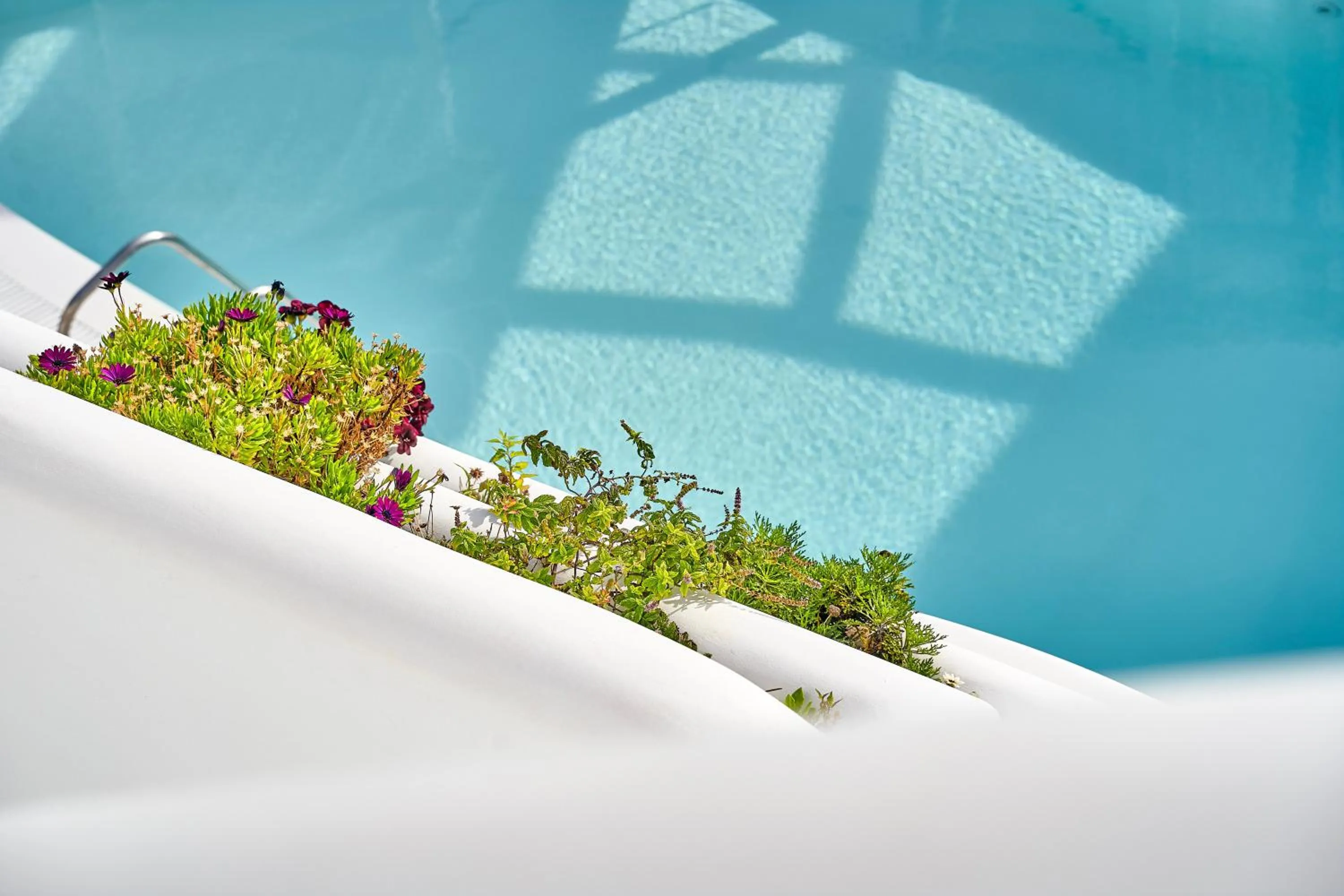 Pool view in La Bellezza Eco Boutique Hotel