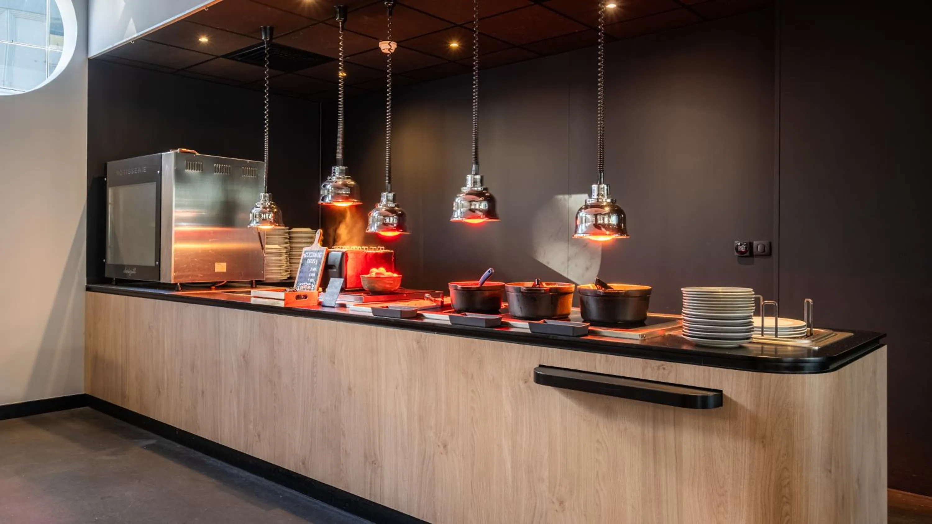 Buffet breakfast in Campanile PRIME - Nice Airport