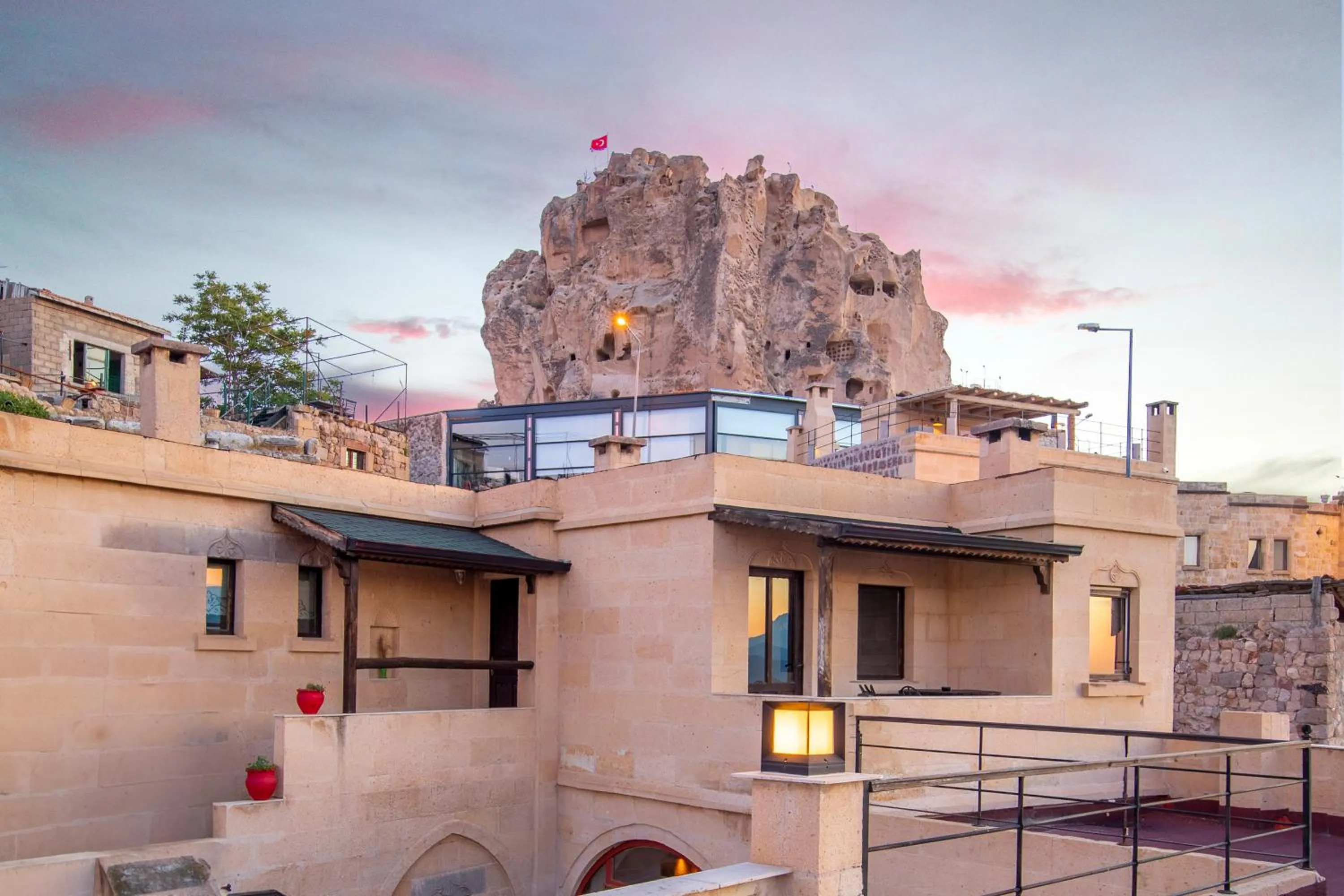 Balcony/Terrace in Drala Inn Cappadocia