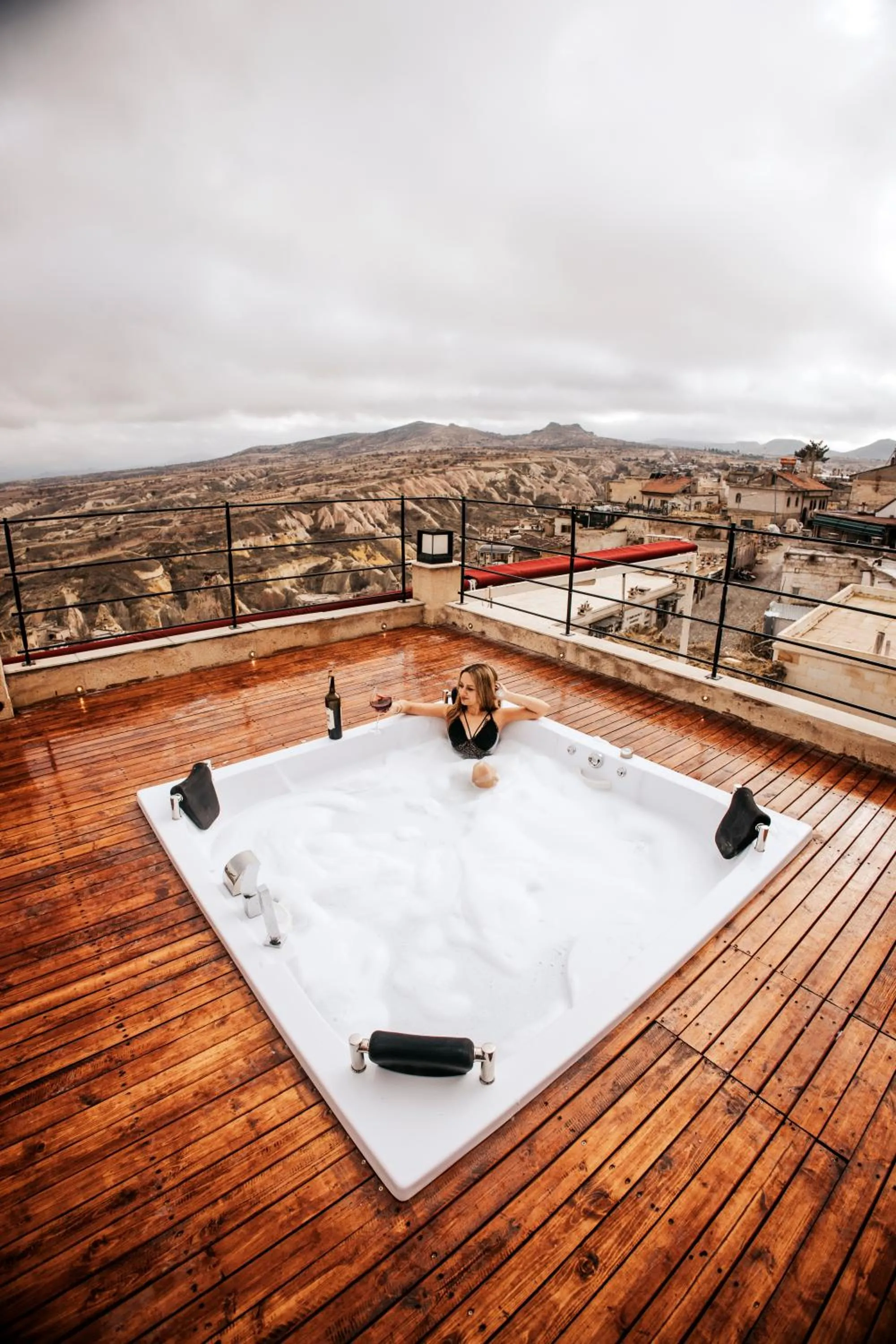 Natural landscape in Drala Inn Cappadocia