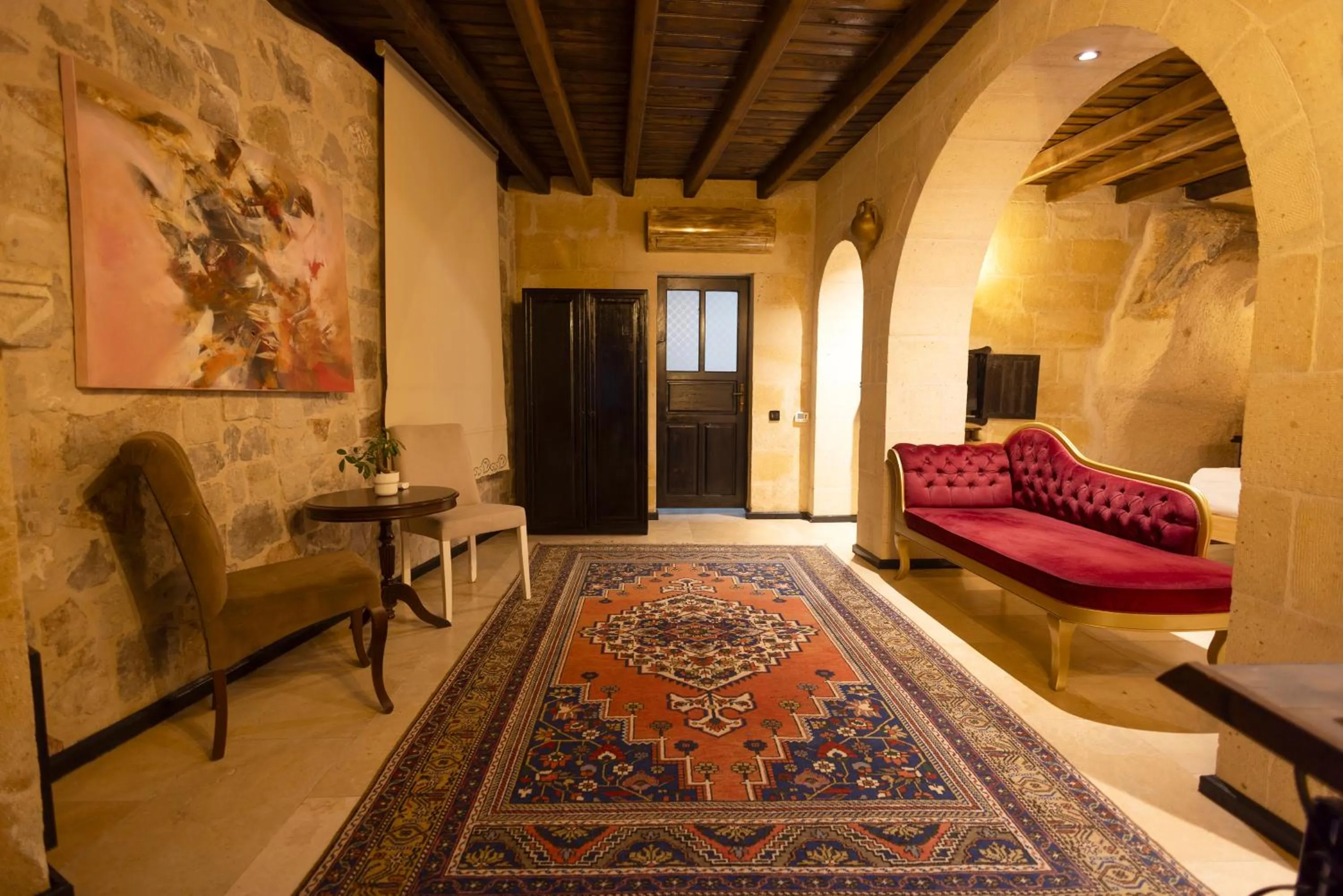 Bed in Drala Inn Cappadocia