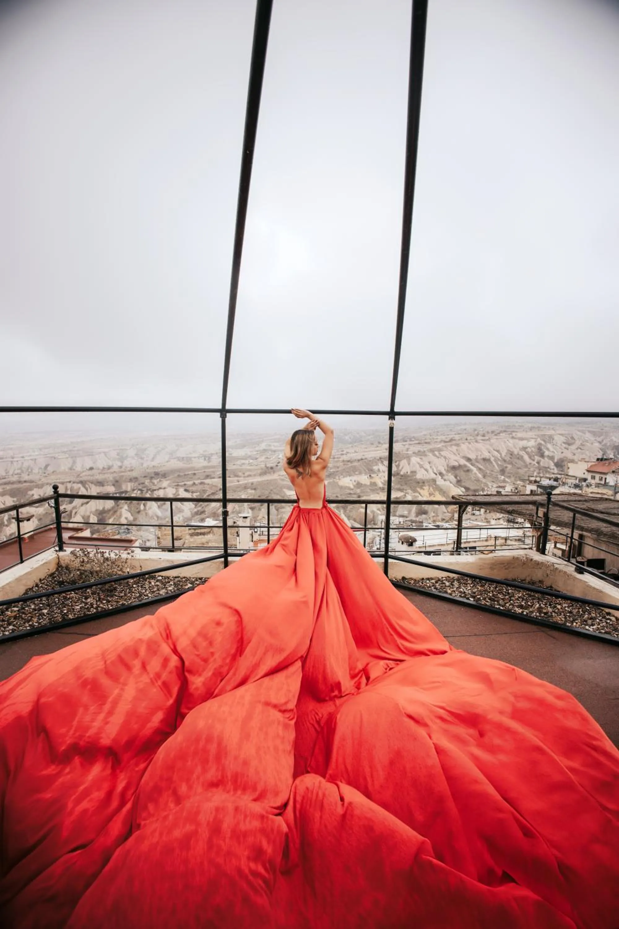 Natural landscape in Drala Inn Cappadocia