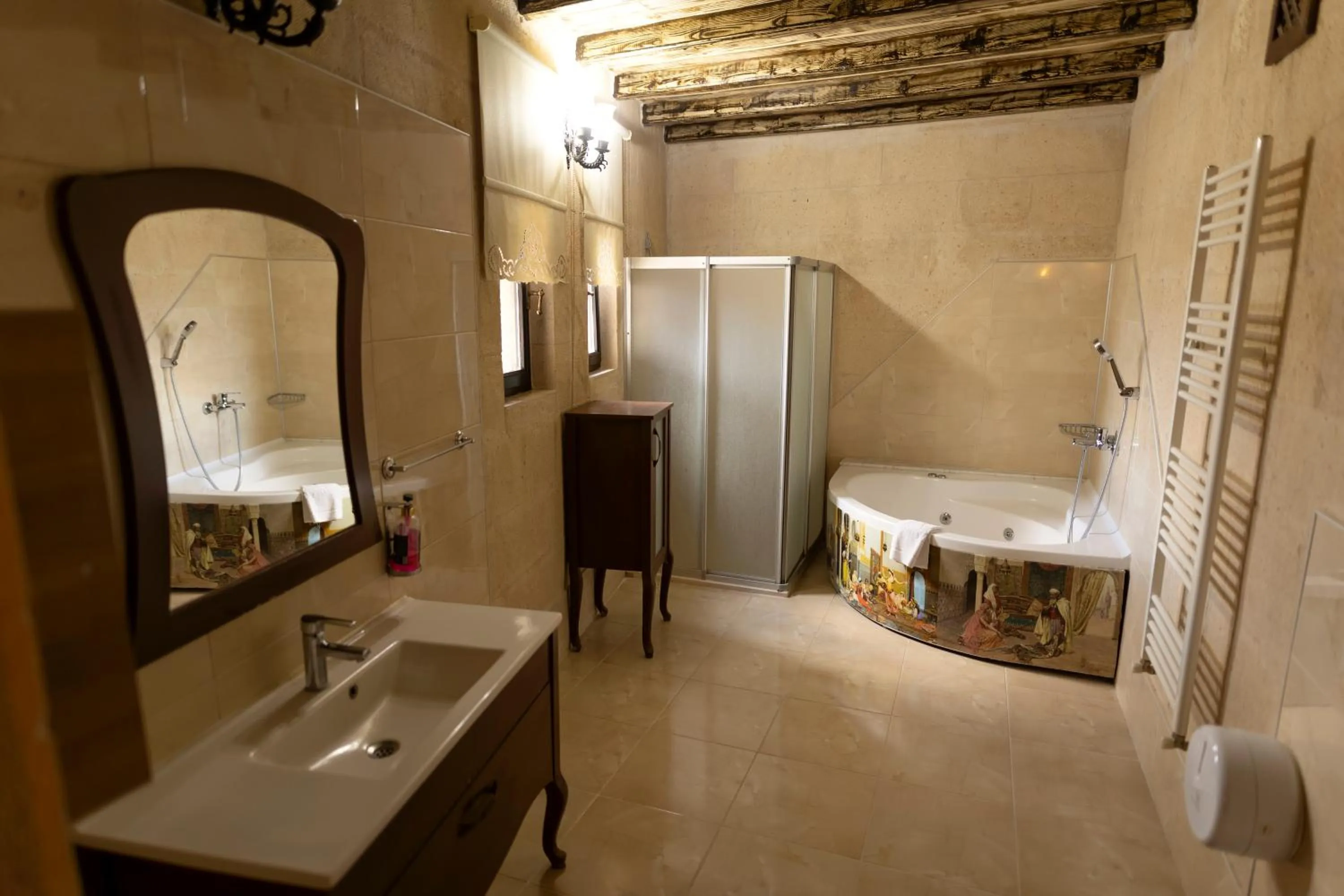 Shower in Drala Inn Cappadocia