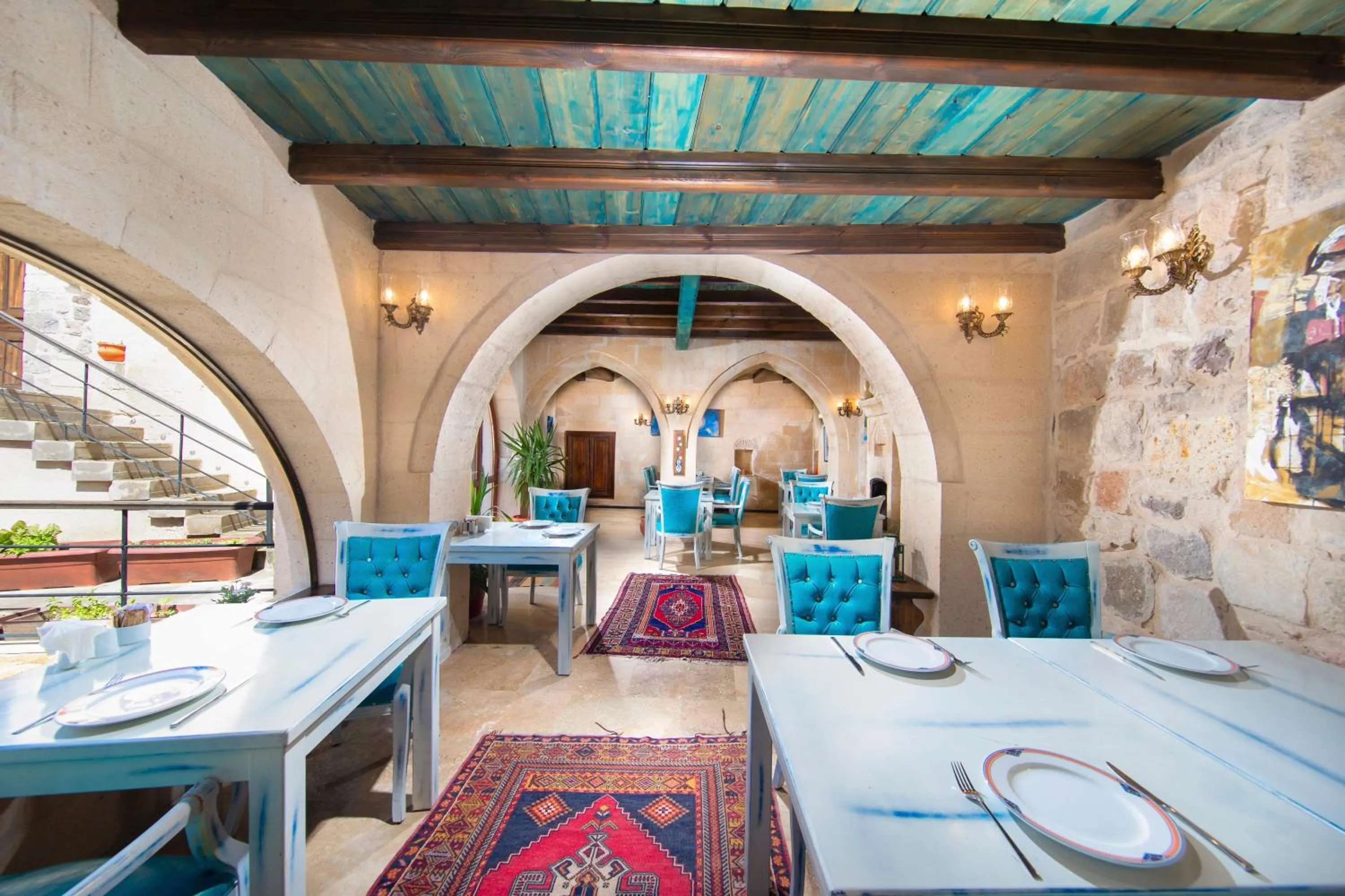 Dining area in Drala Inn Cappadocia